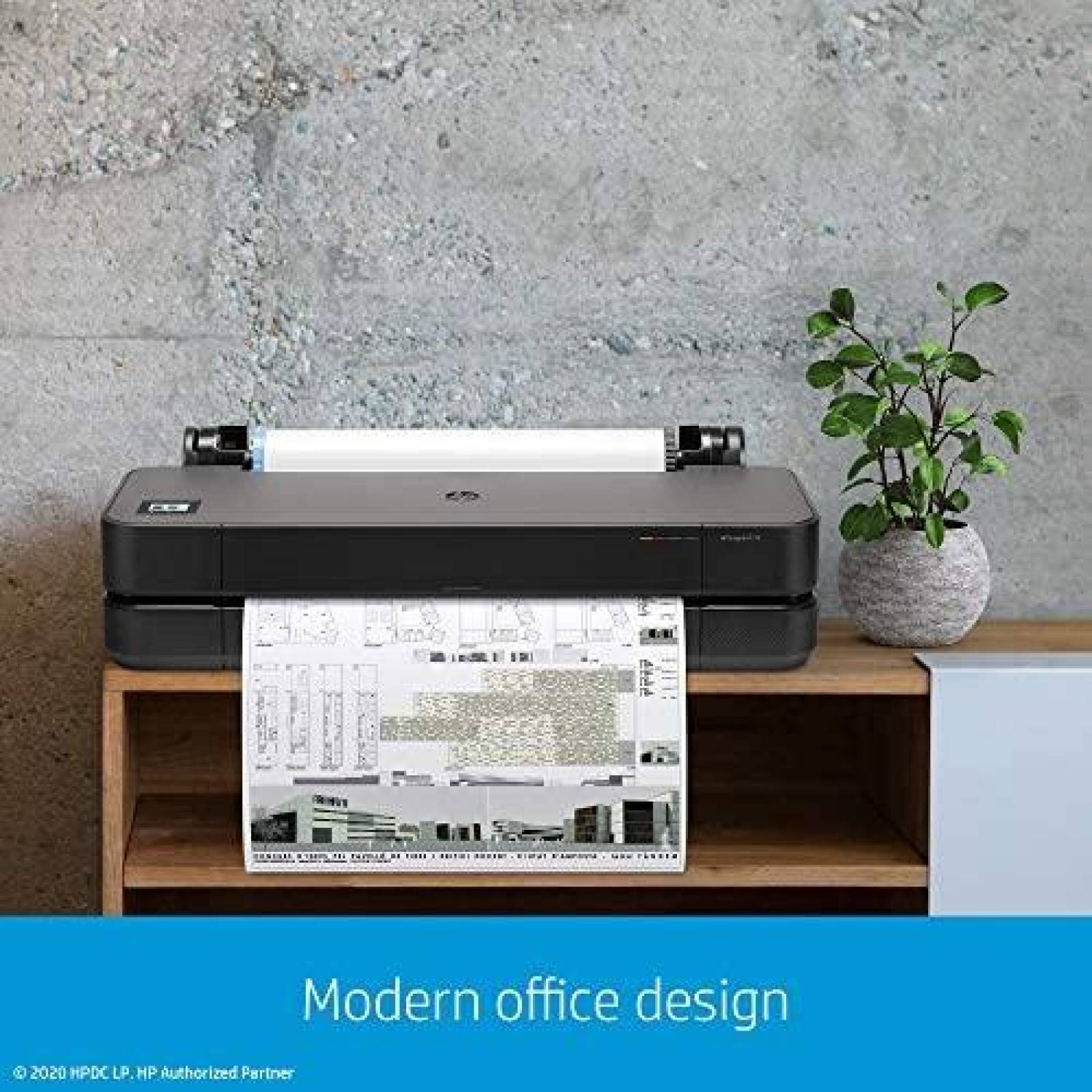 Impresora HP DesignJet T210 24'' Hasta 45 ppm -Negro
