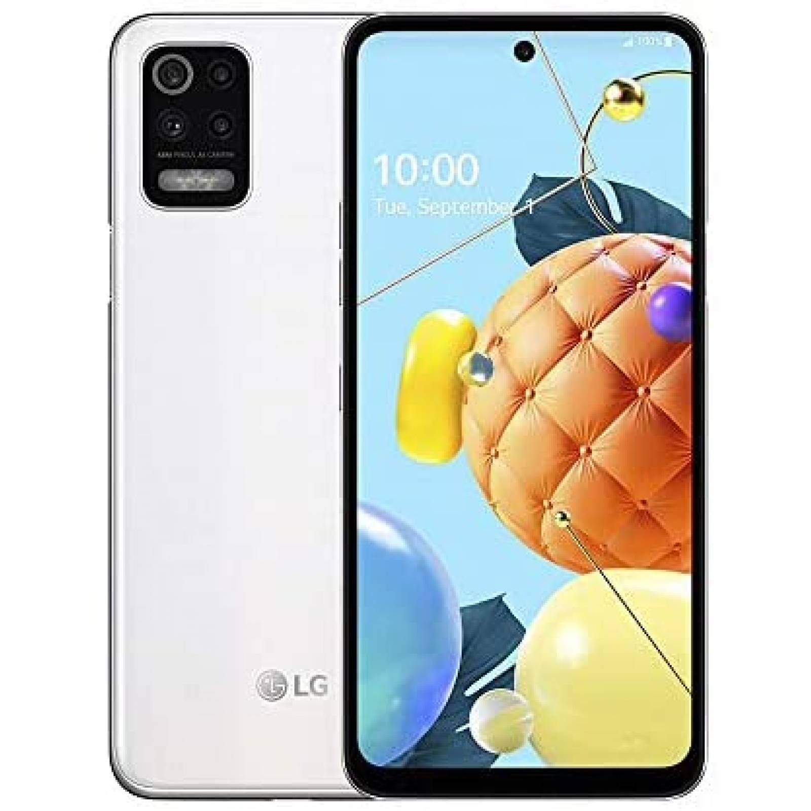 Celular LG K62 128GB 4GB 6,6"HD Doble SIM -Blanco