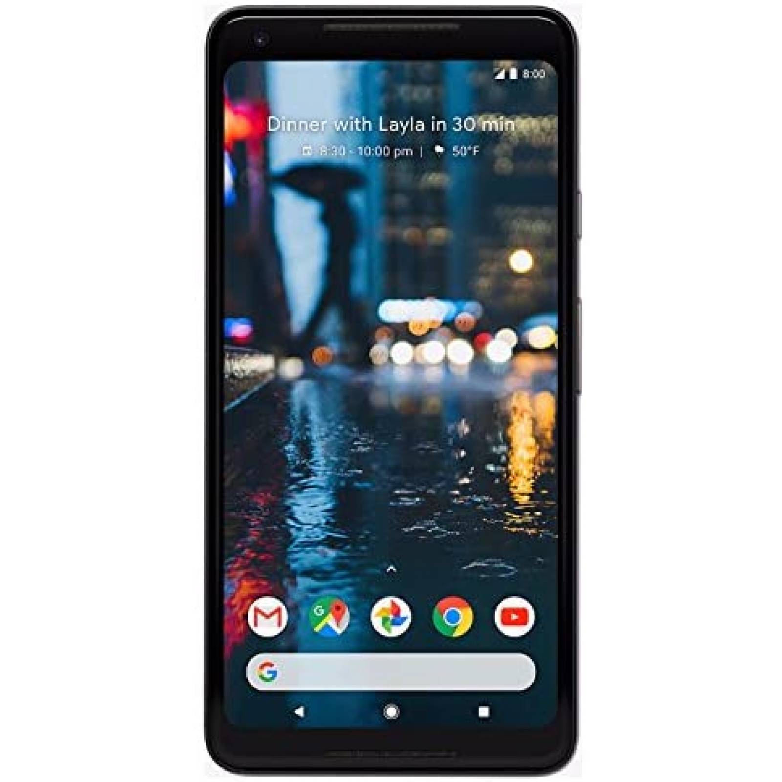 Celular Google Pixel 2 XL 64GB 12.2MP Android 6" -Negro 