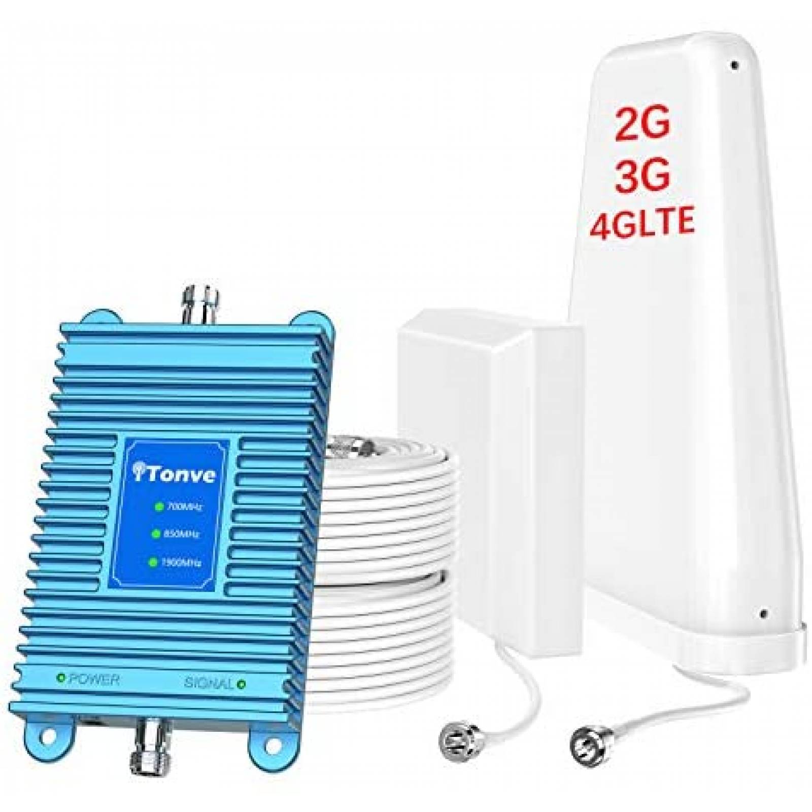 Amplificador de Señal Tonve Home MultiRoom 5,500 ft² -Azul