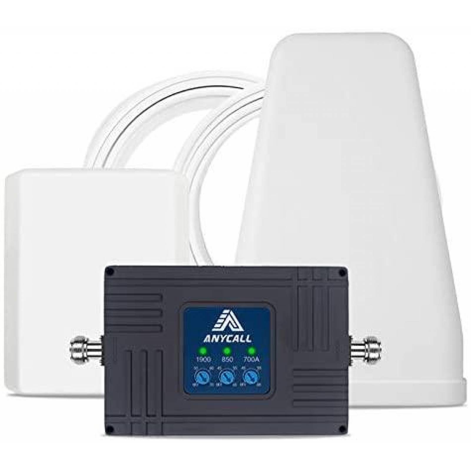 Amplificador de Señal Anycall Triple Banda Hasta 4500 sq ft