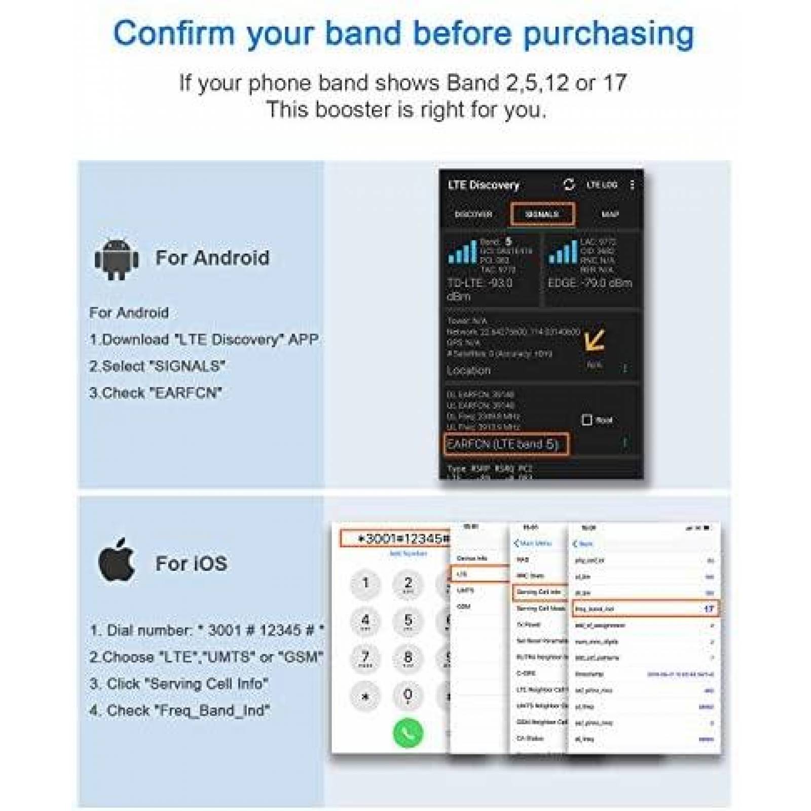 Amplificador de Señal Anycall Triple Banda Hasta 4500 sq ft