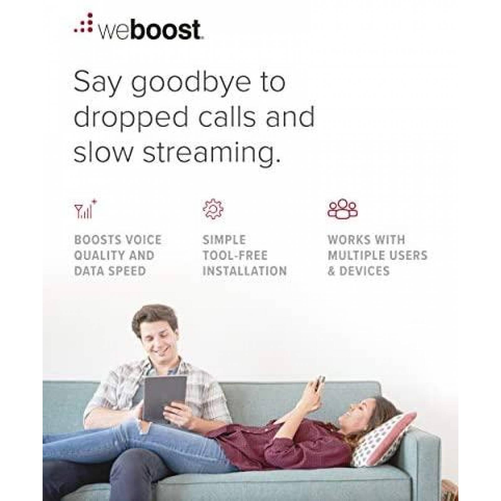 Amplificador de Señal weBoost 472120 para Telefono Celular