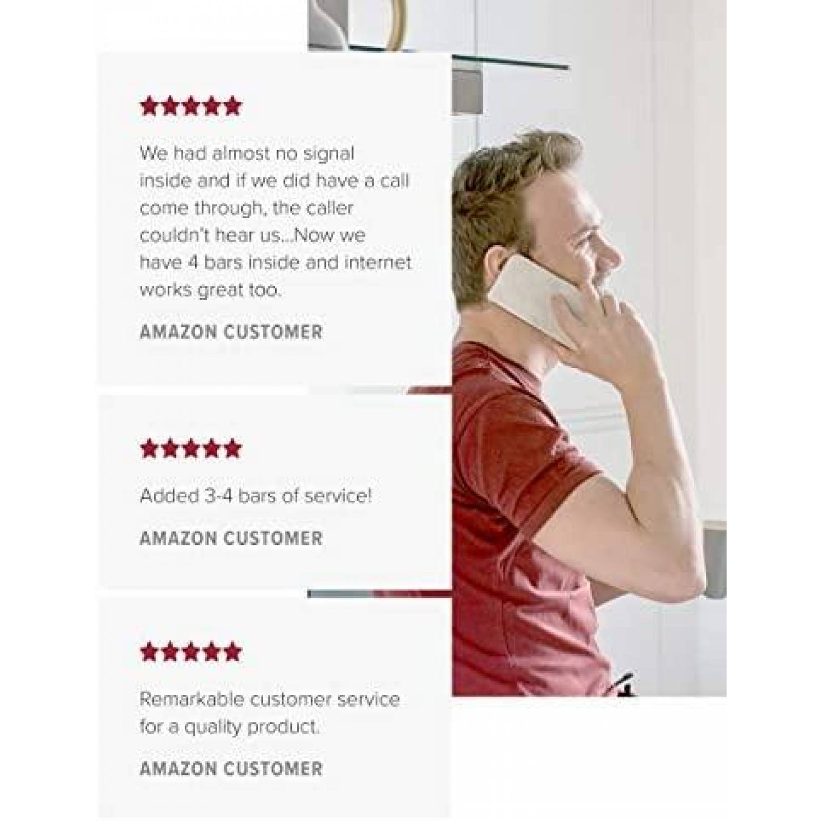 Amplificador de Señal weBoost 472120 para Telefono Celular