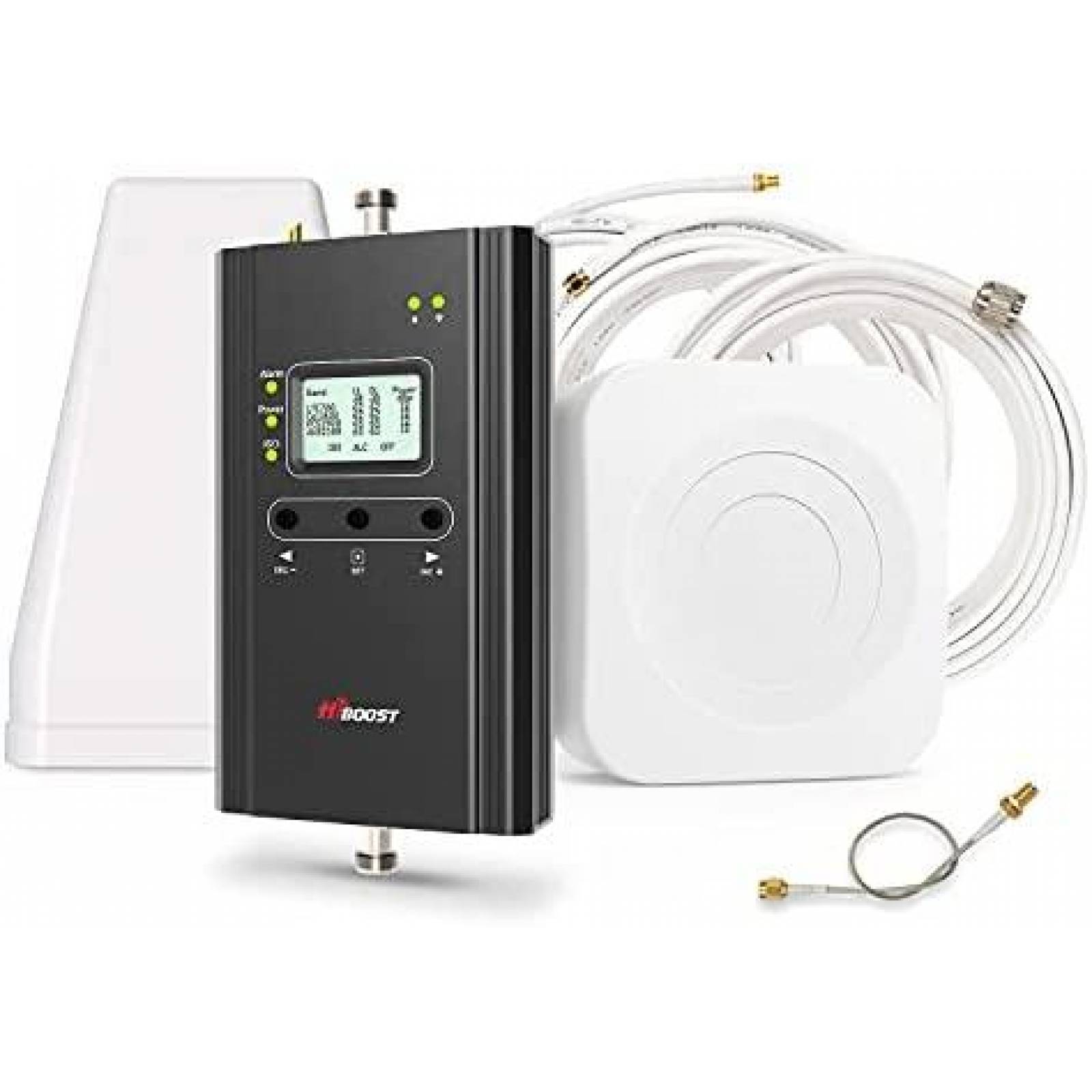 Amplificador de Señal HiBoost 4K LCD Alta Cobertura -Blanco