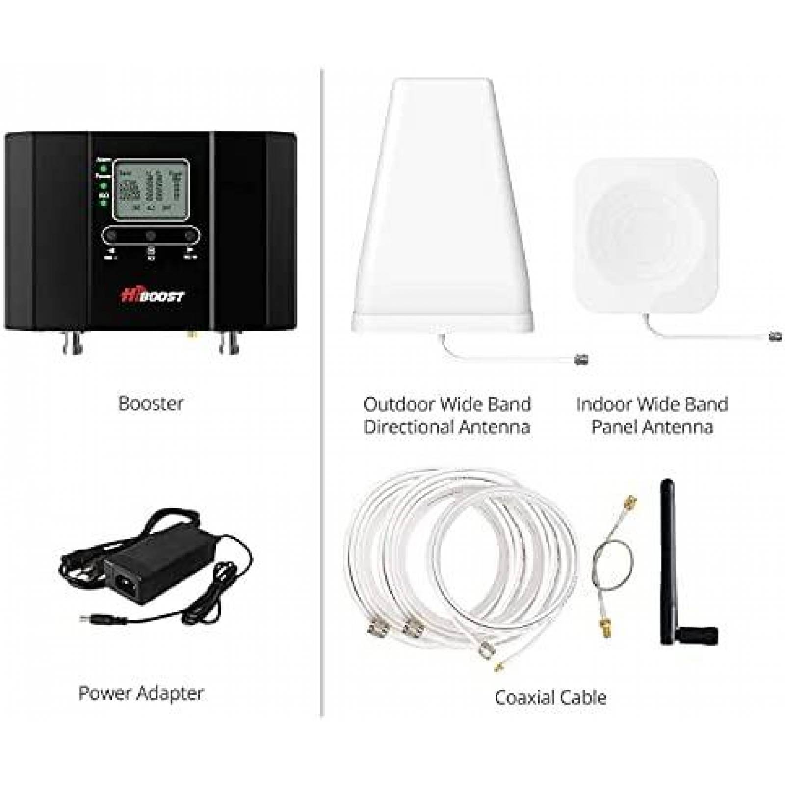 Amplificador de Señal HiBoost de Celular Hasta 10.000ft2