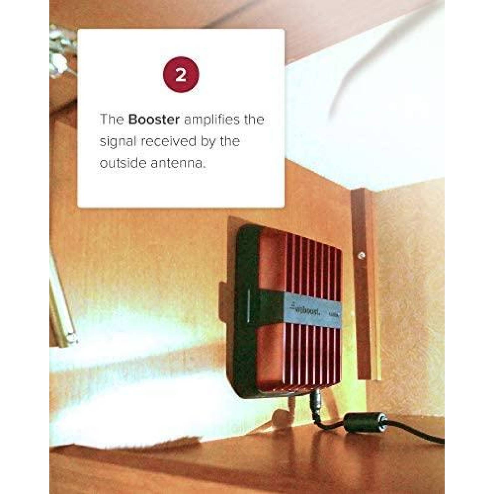Amplificador de Señal weBoost Reach RV de Telefono para RV's