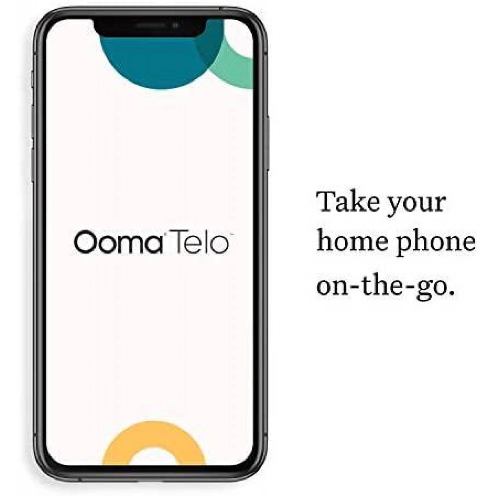Telefono Residencial Ooma Telo VoIP 3pcs Llamadas nitidas
