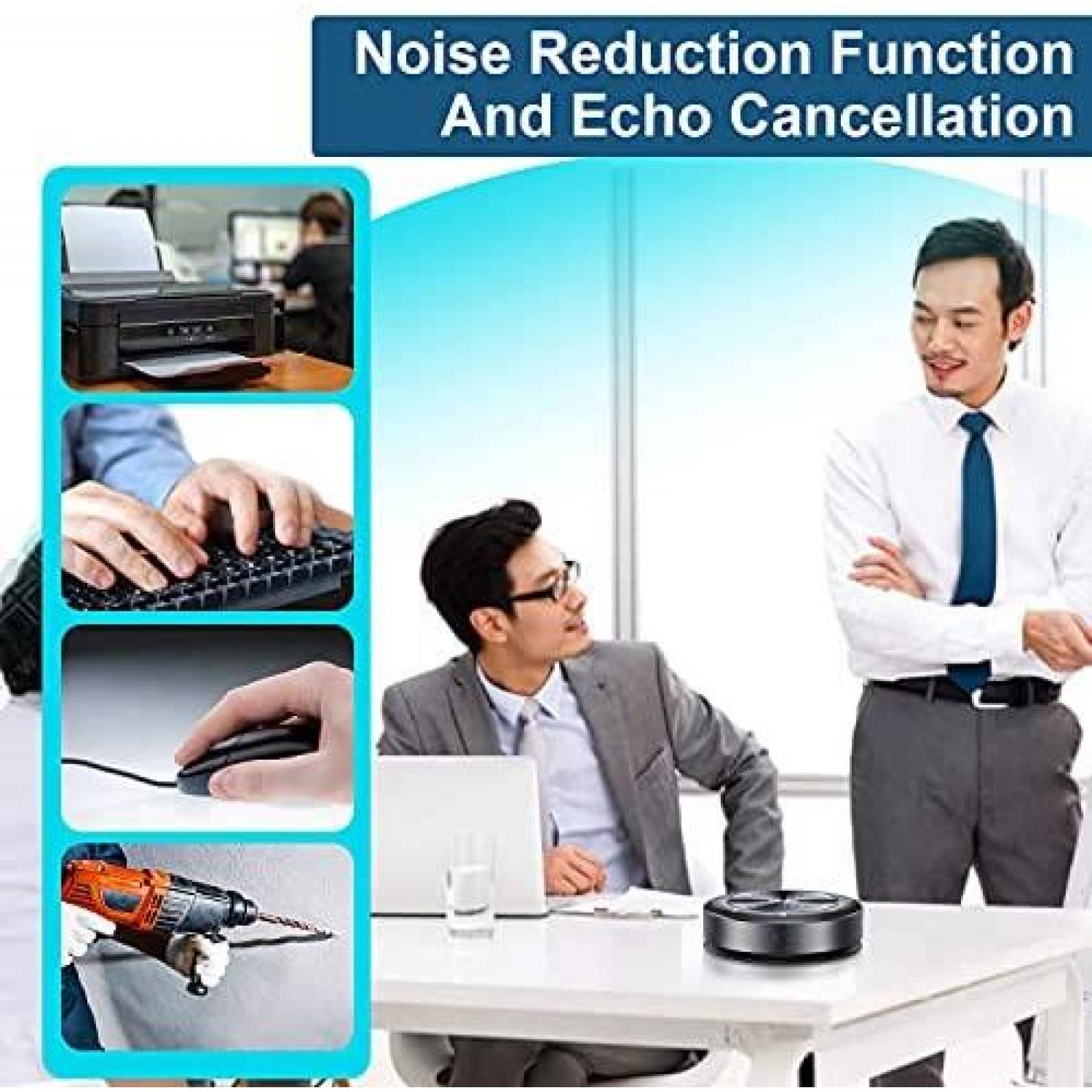 Altavoz MAXHUB BM21 Bluetooth 6 Microfonos Inlambrico 16.4'