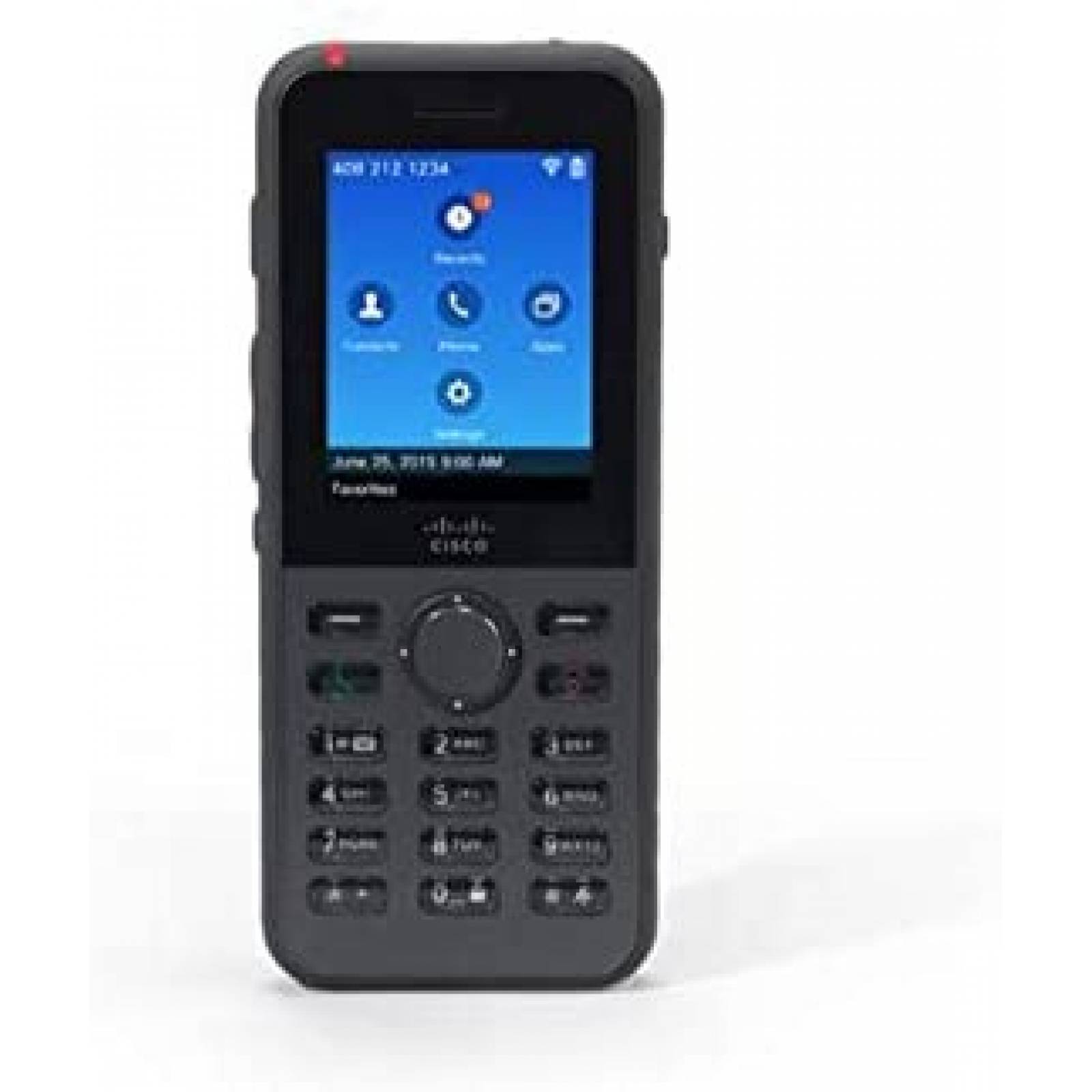 Celular IP CISCO CP-8821 Inalámbrico + Handset -Gris