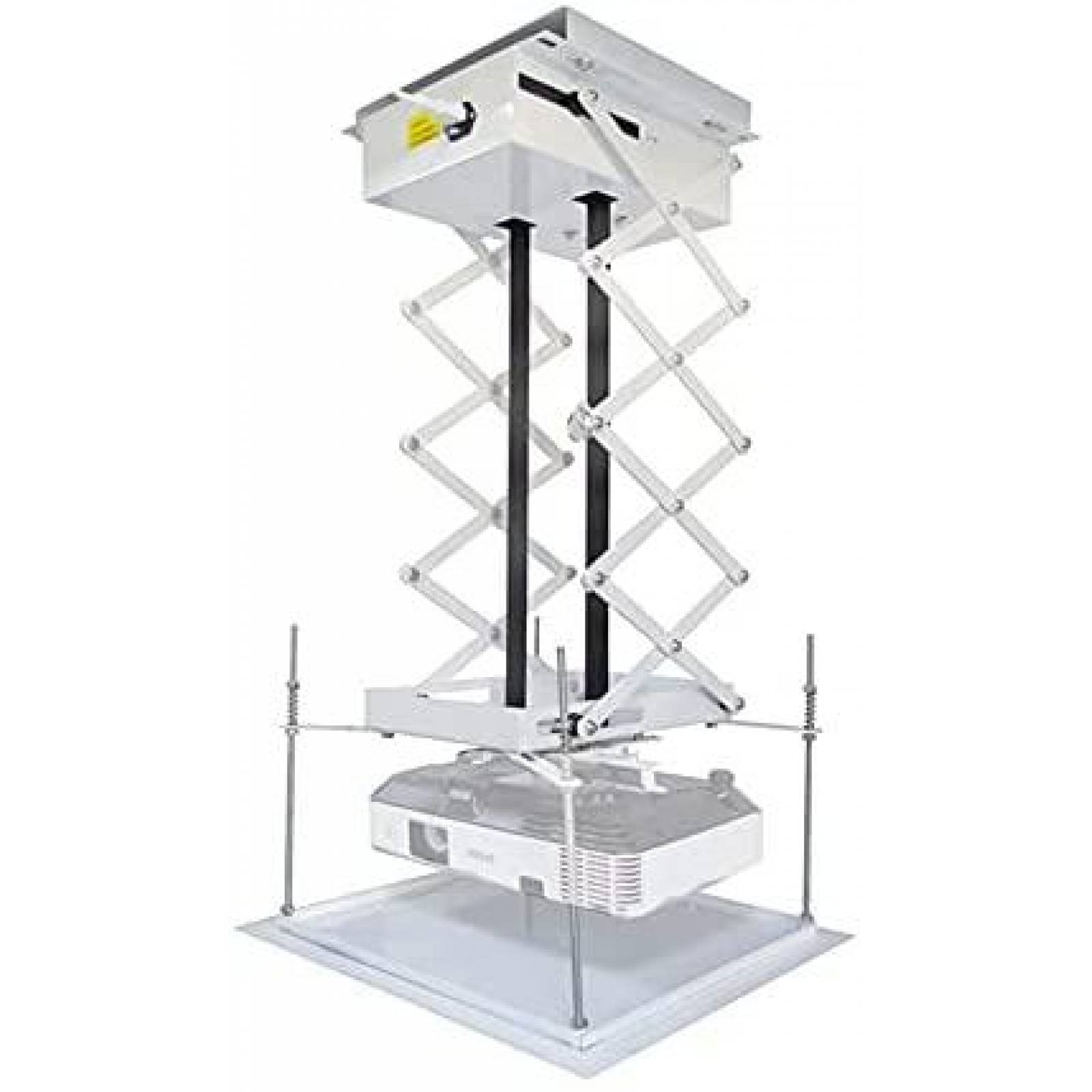 Elevador proyector INTBUYING 39" motorizado control -Blanco