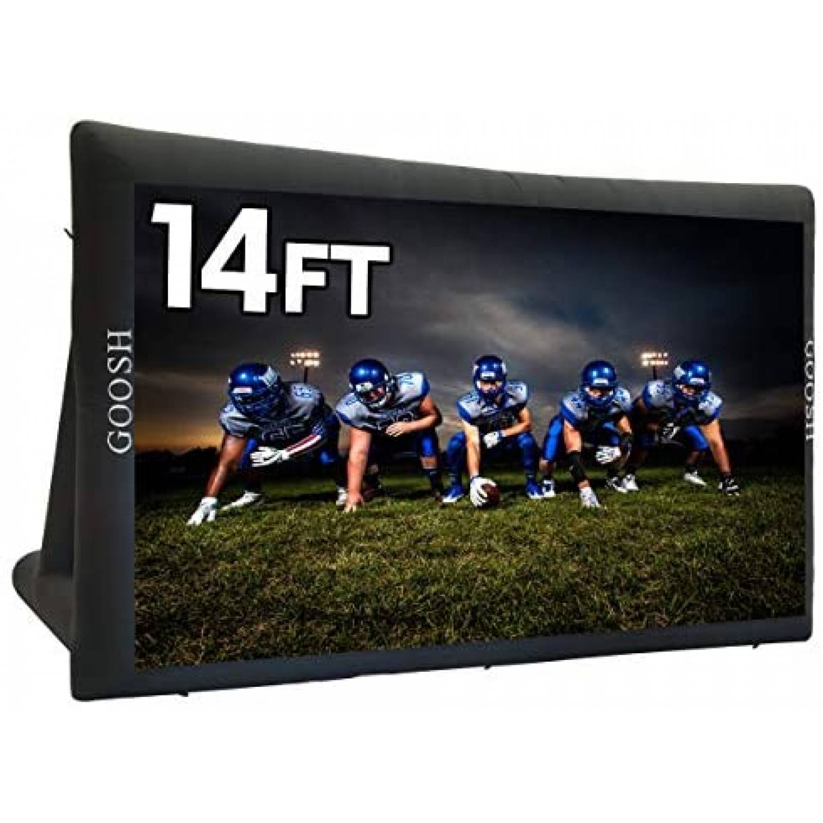 Pantalla Inflable GOOSH 350 Watts de 14 Pies -Negro 