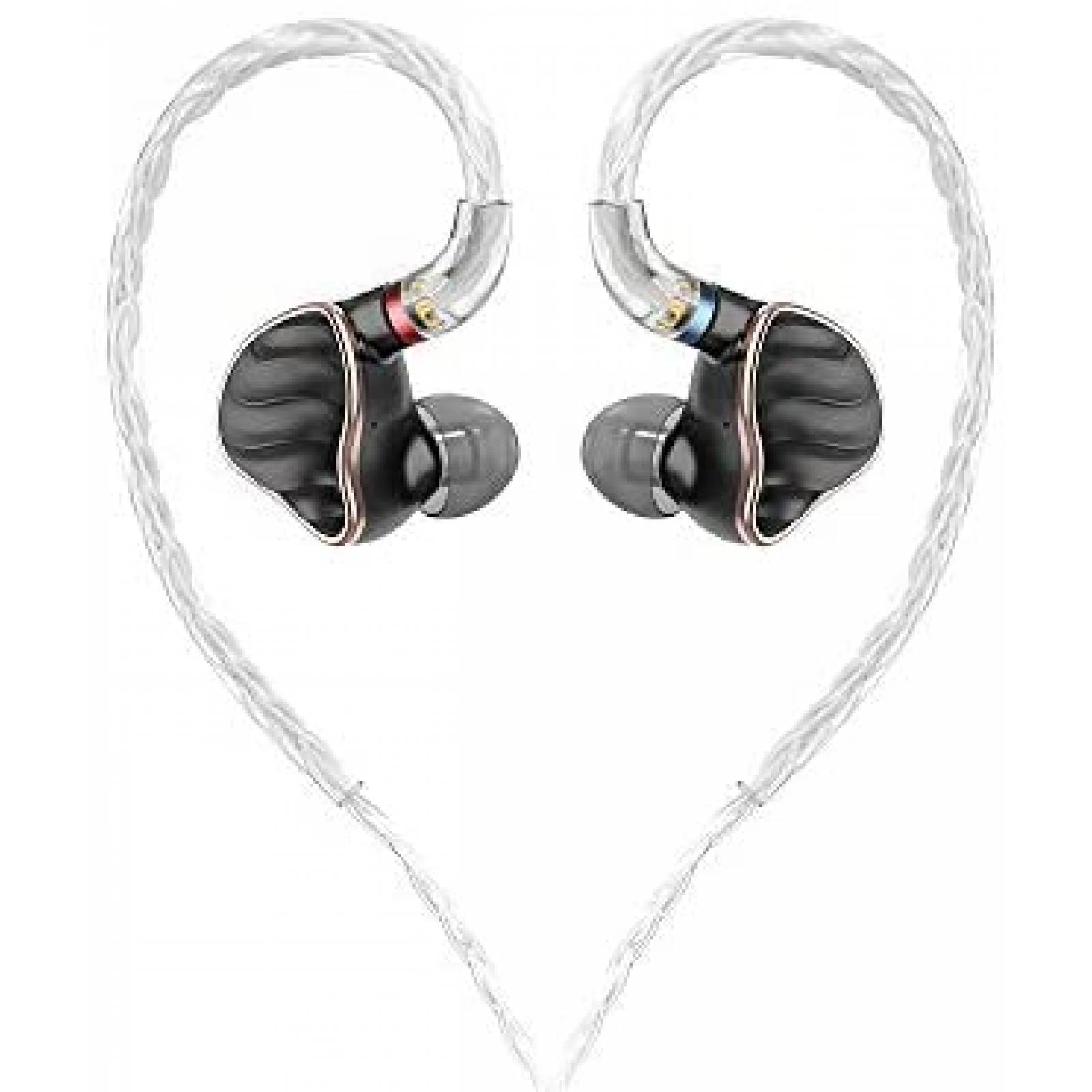 Audífonos FiiO FH7 Con 4 Controladores de Knowles BA -Negro 