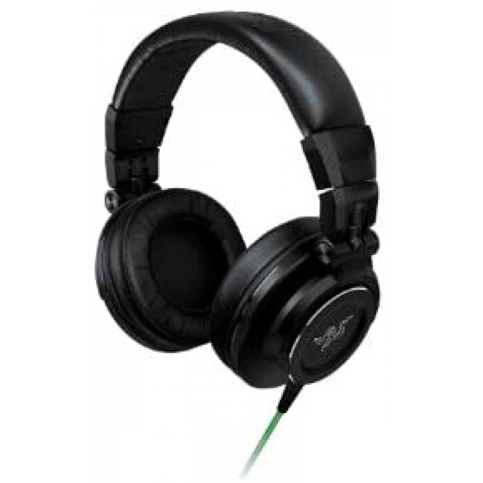 Audífonos Razer Adaro DJ Alámbricos y Durables -Negro 