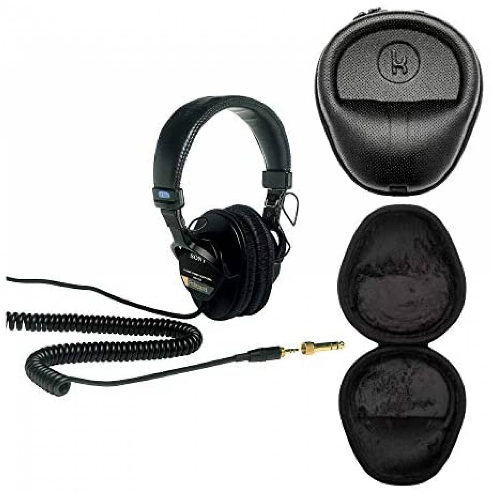 Juego de auriculares Sony MDR7506 2 productos -Negro 