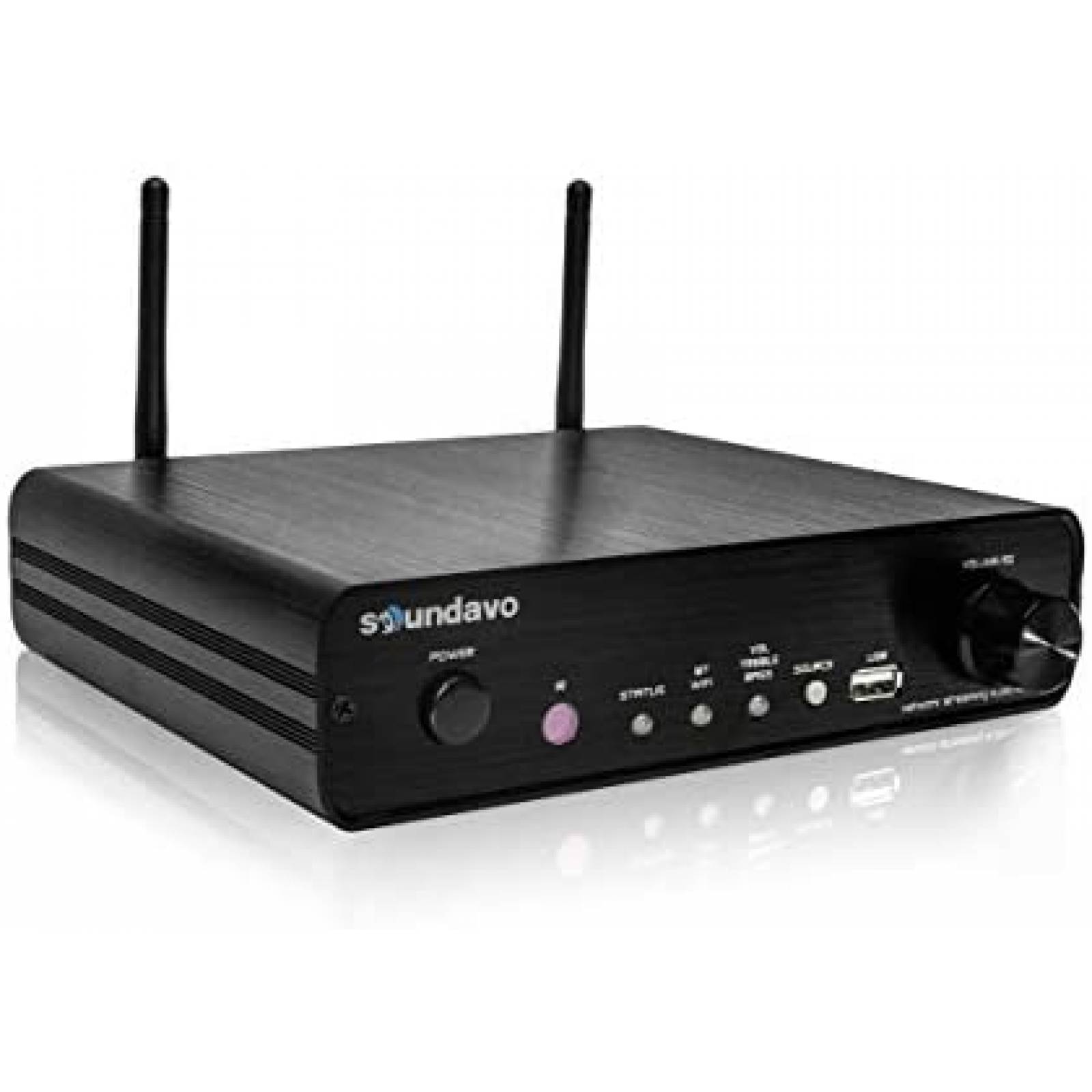 Amplificador Soundavo NSA-250 WiFi Bluetooth 24bit 192 kHz 