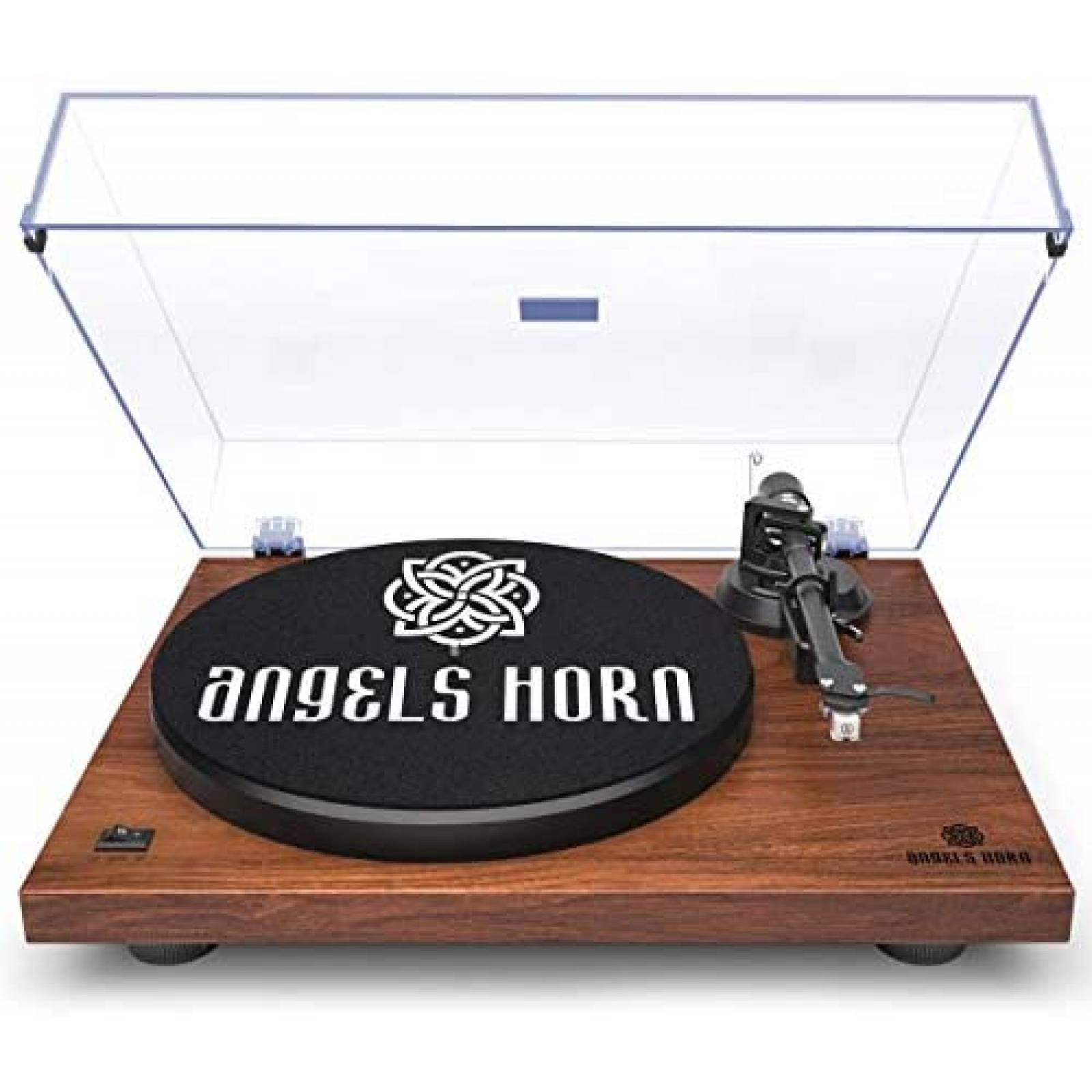 Tocadiscos Angel Horn AT-3600L Ajustable con Preamplificador 