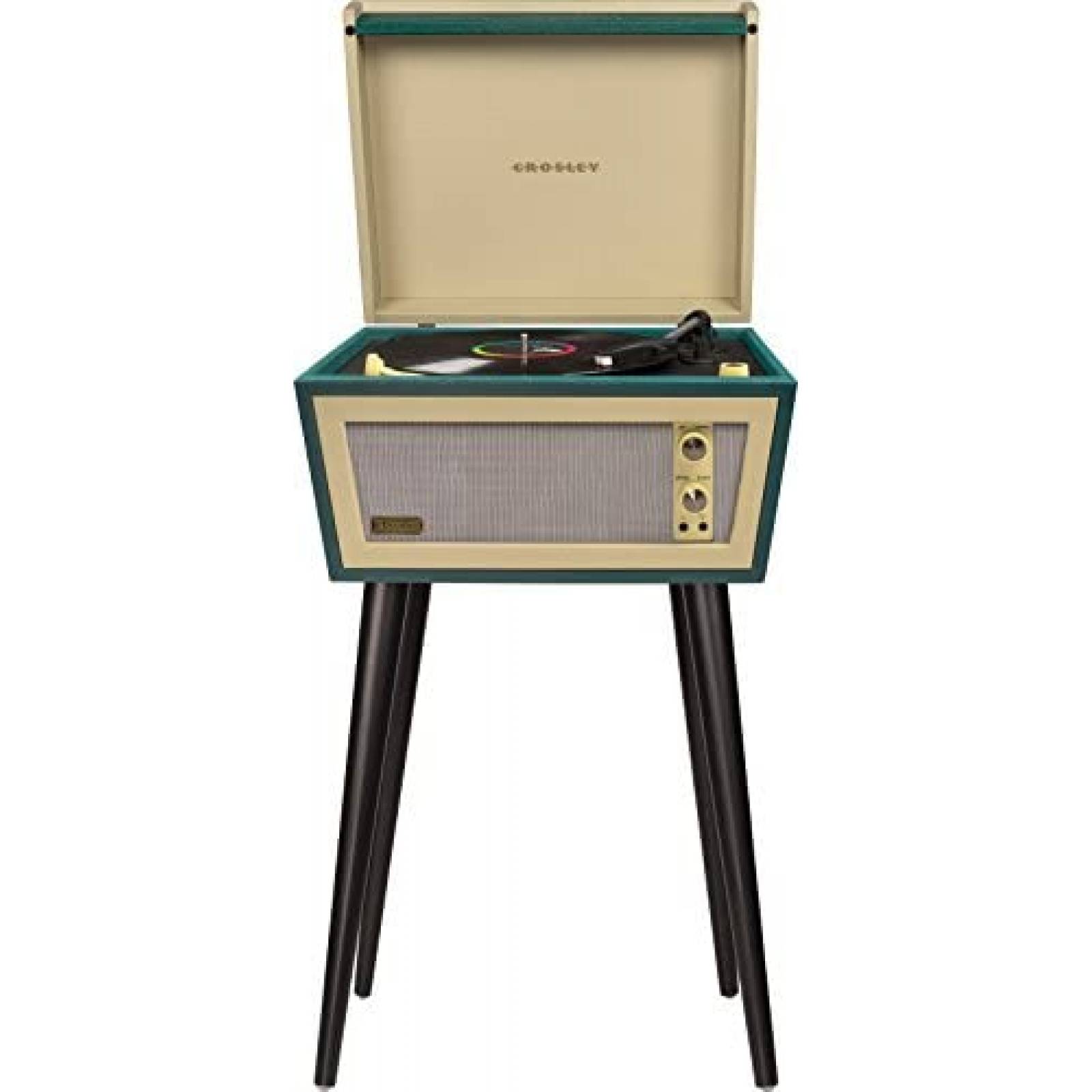 Tocadiscos Crosley CR6231D-GR Con Bluetooth Y Aux-In -Verde 