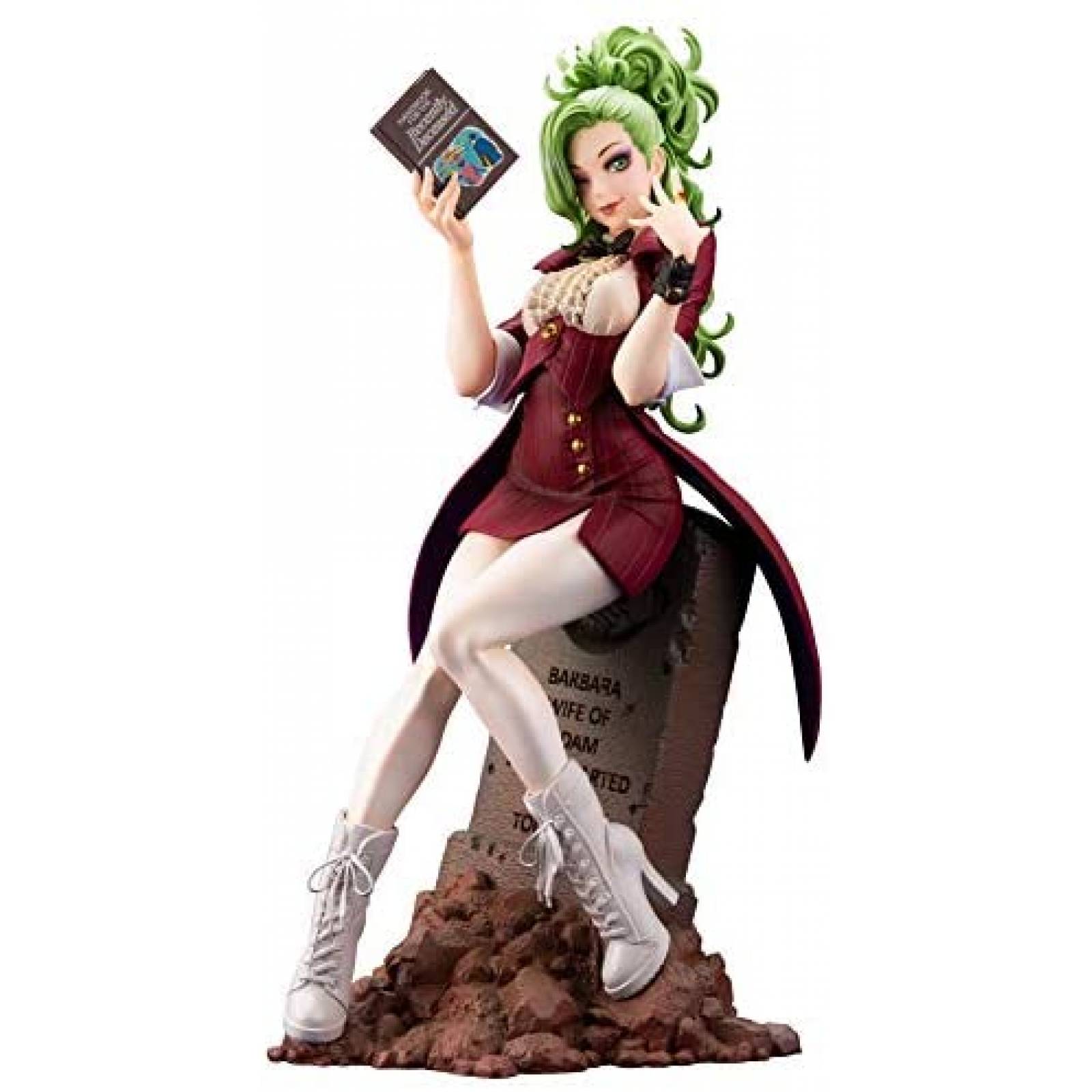 Estatuilla Beetlejuice Bishoujo Esmoquin rojo limitada 