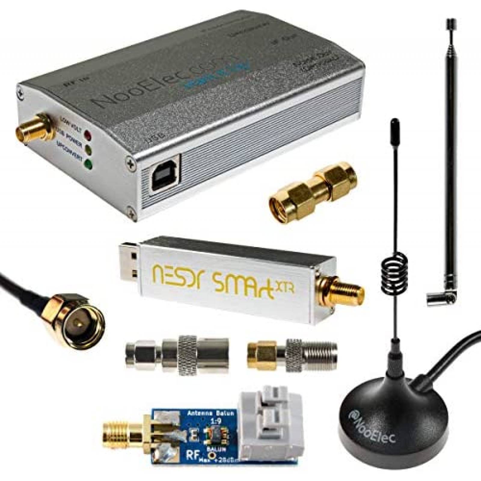 Convertidor NooElec NESDR SMArt XTR HF de 3 Antenas