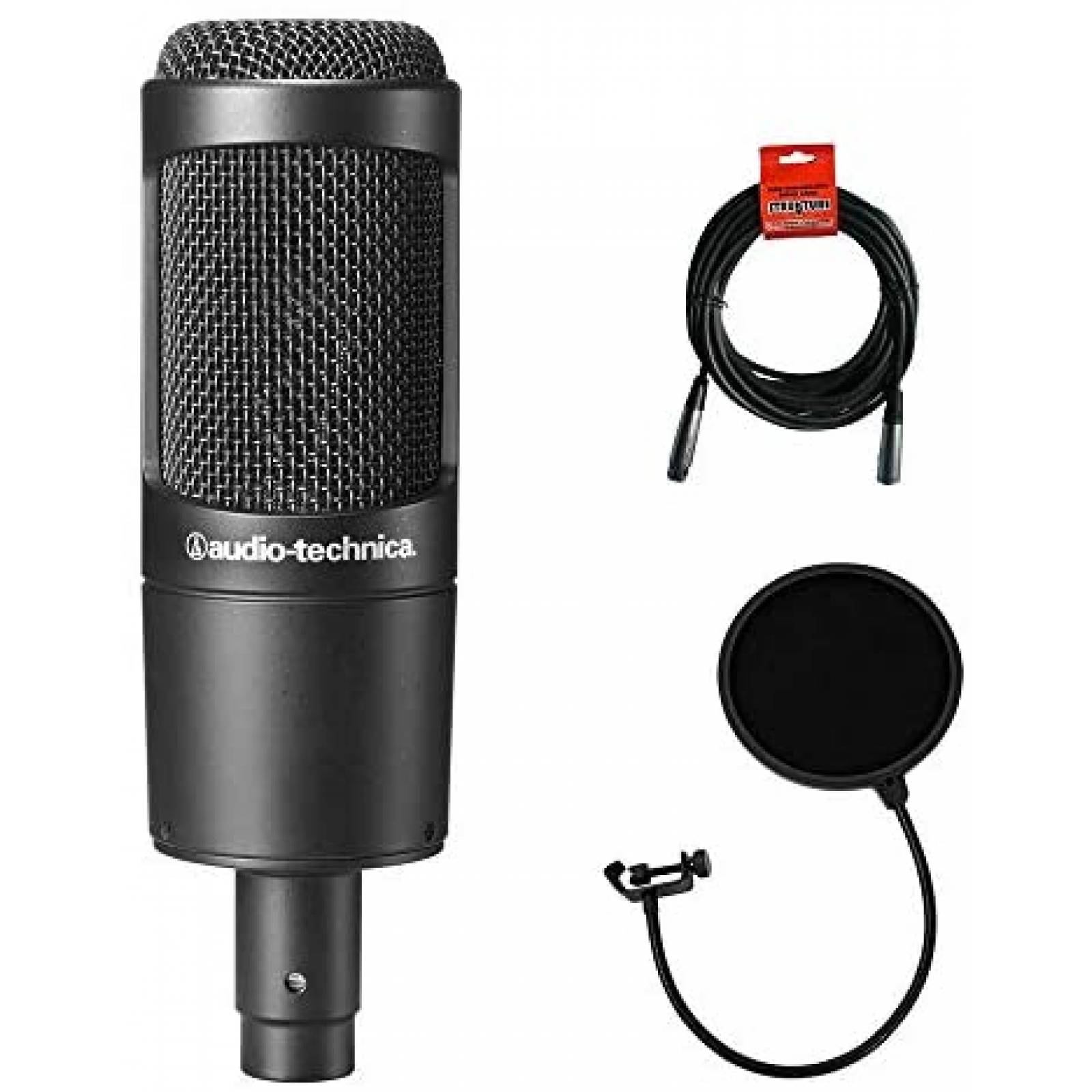 Microfono Audio-Technica AT2035 Condensador XLR -Negro 