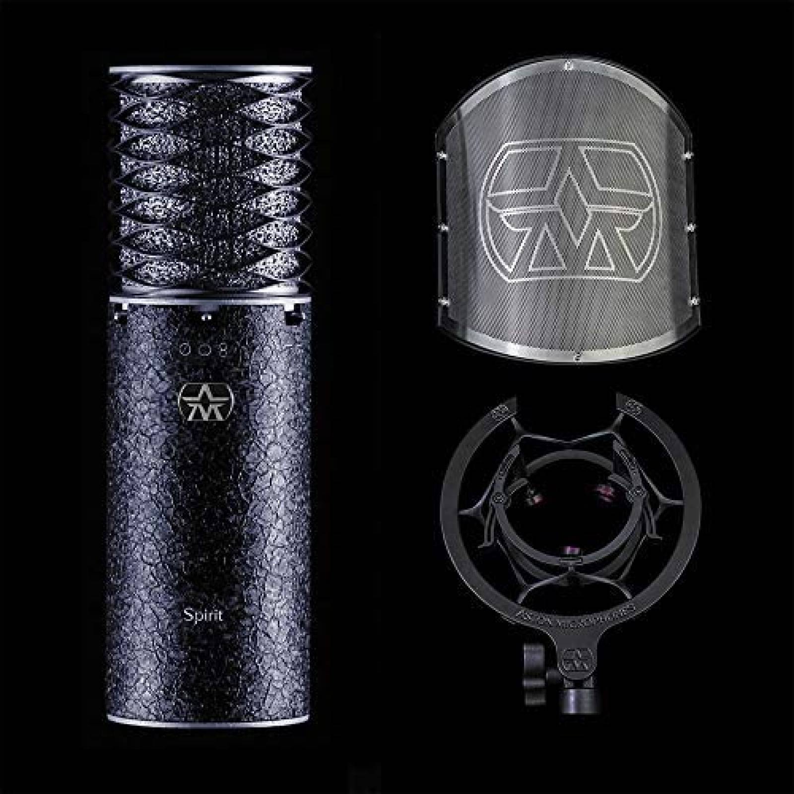 Micrófono de Condensador Aston Microphones Spirit -Negro 