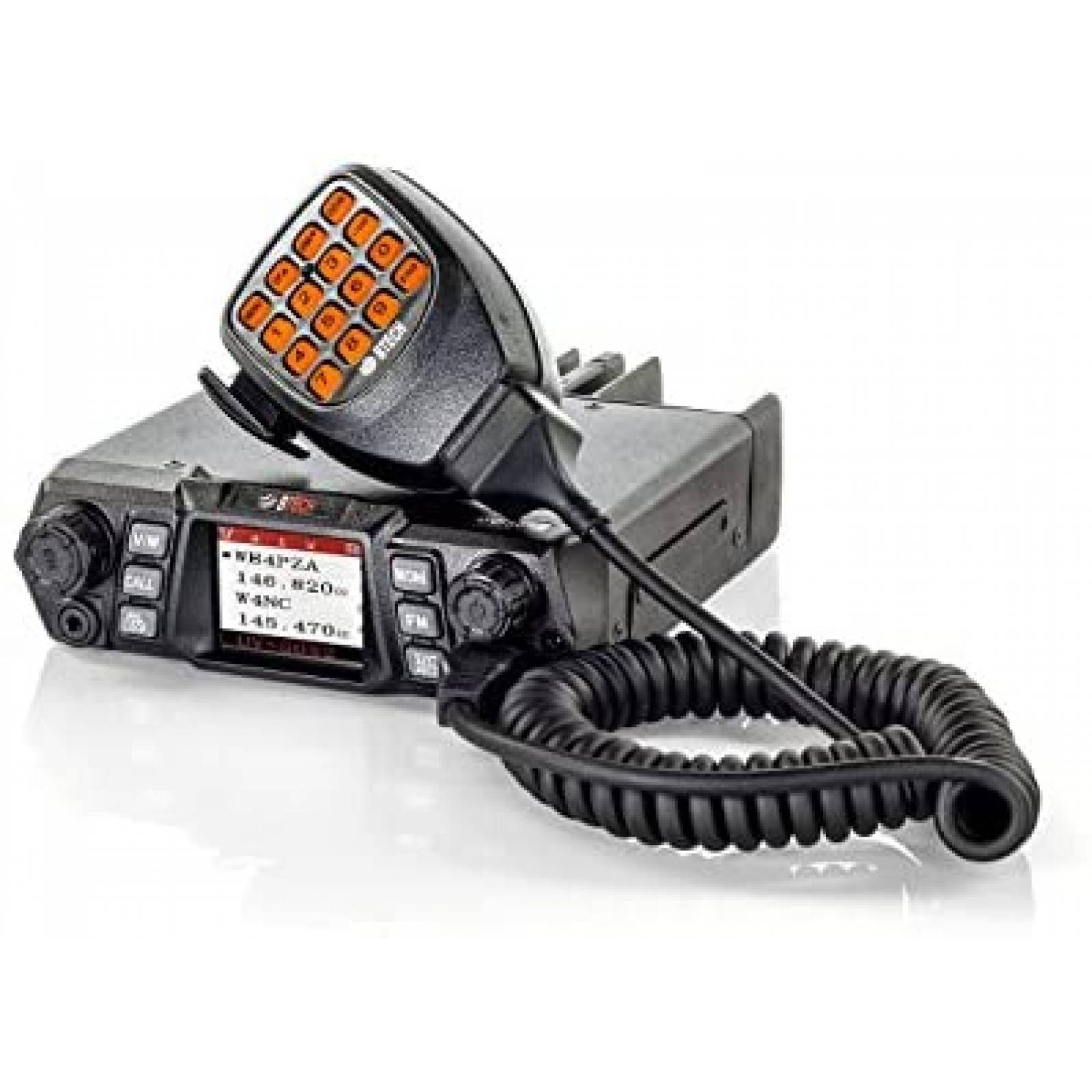 Radio BTECH UV-50X2 50 Watts Banda Dual 4 Canales -Negro