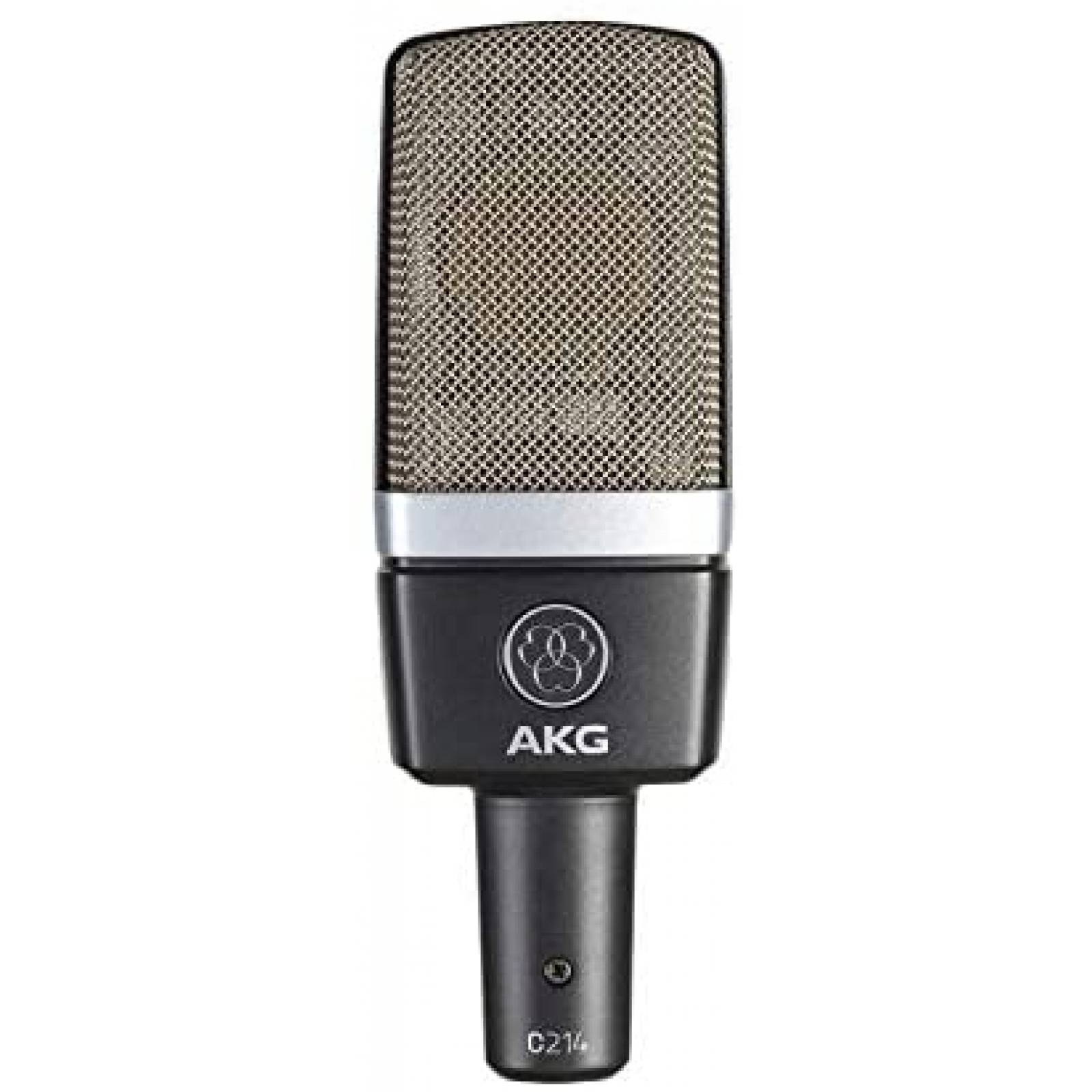 Micrófono AKG Pro Audio C214 Condensador Profesional -Gris