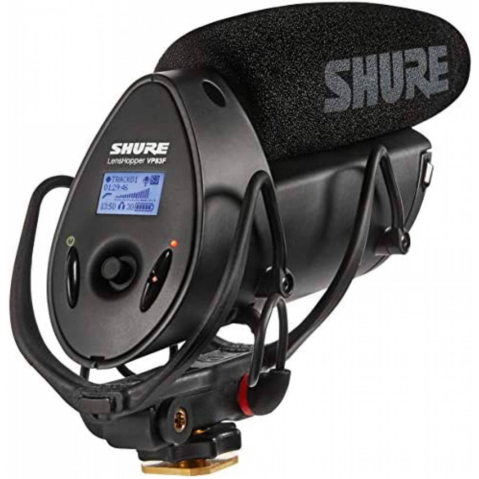 Micrófono Shure LensHopper VP83 con Flash para Cámara -Negro