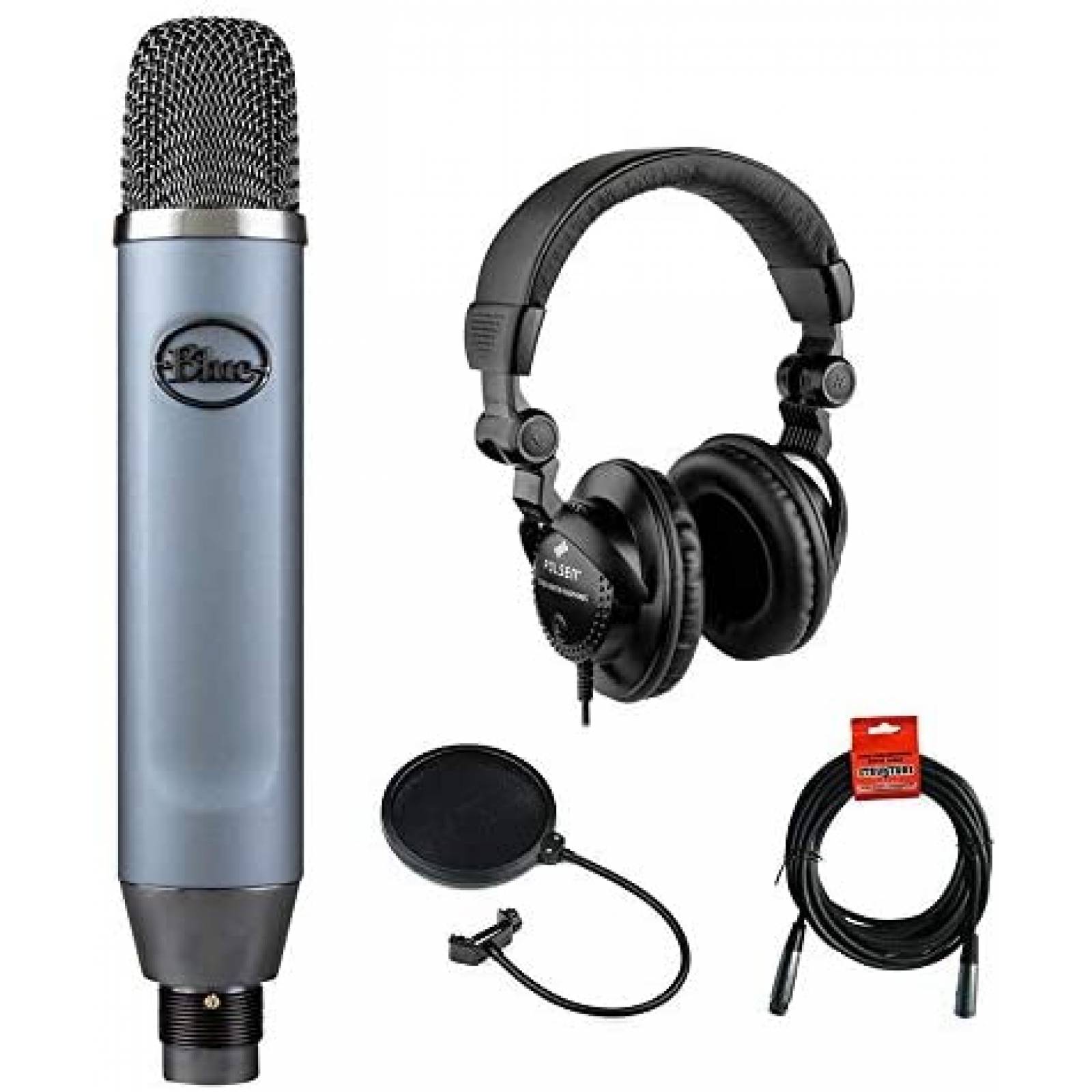 Micrófono de Condensador Blue Ember con Audífonos HPC-A30 