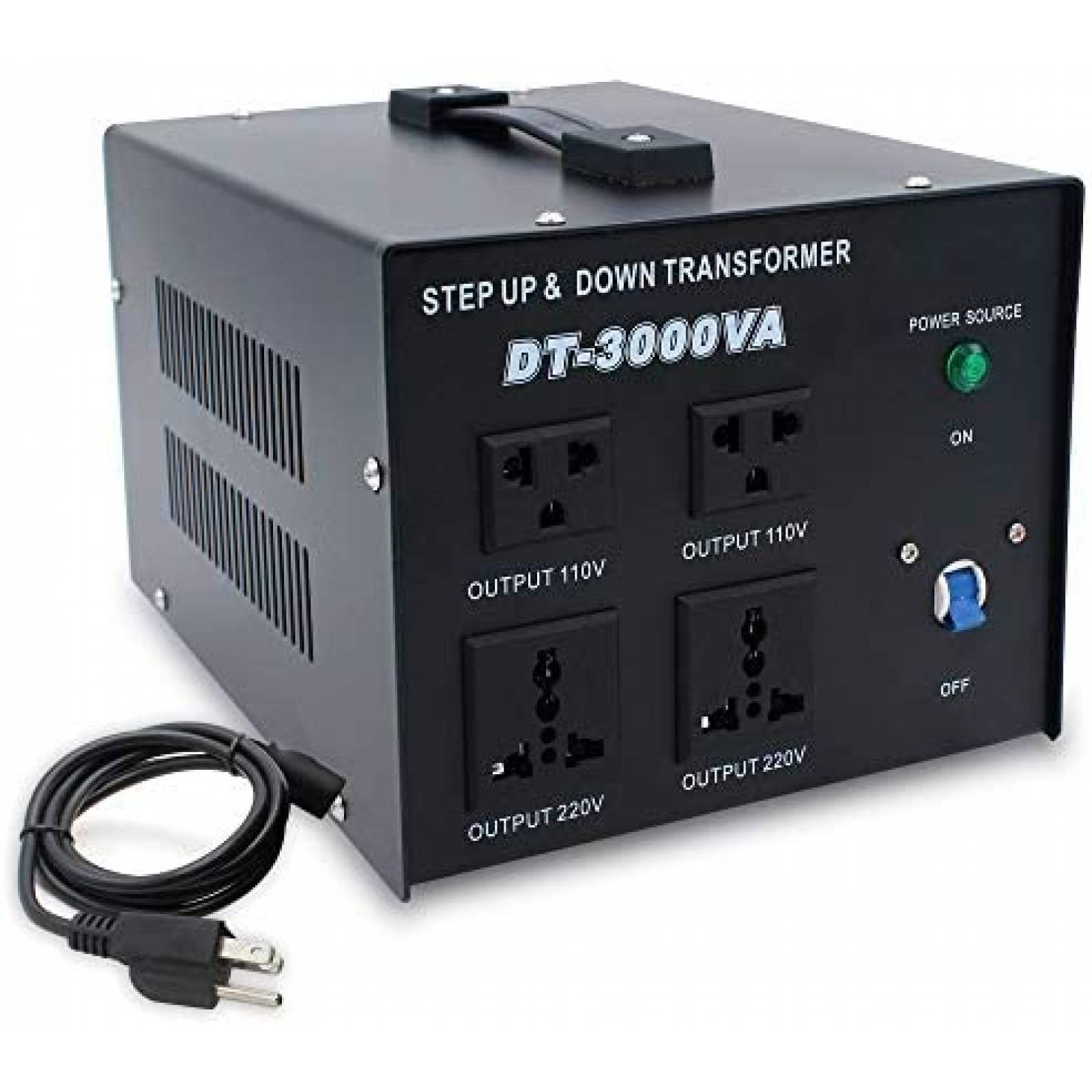 Convertidor De Voltaje LVYUAN DT-3000VA 110-120V A 220-240V 