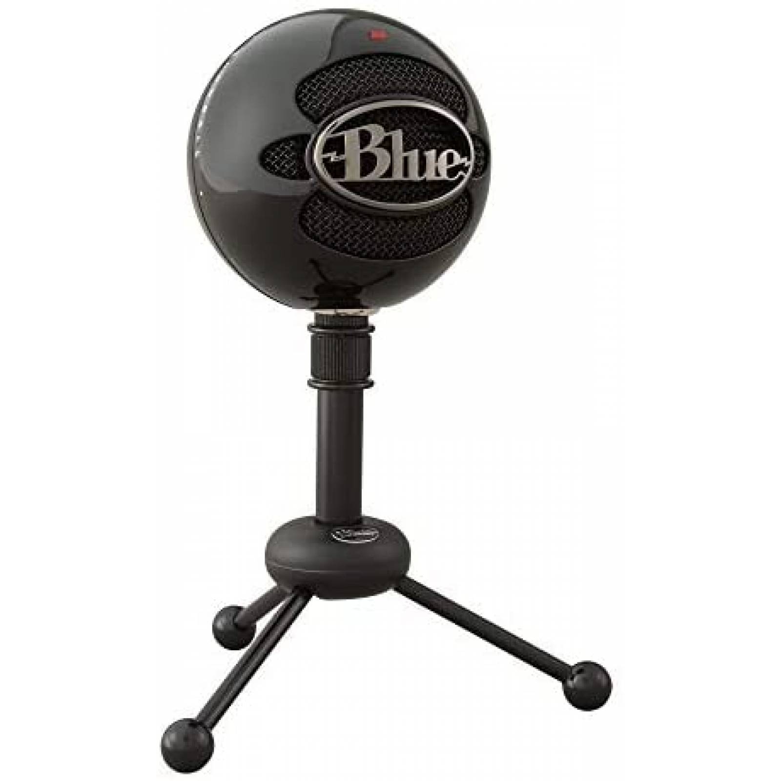 Micrófono Blue Snowball Condensador con Salida USB -Negro 