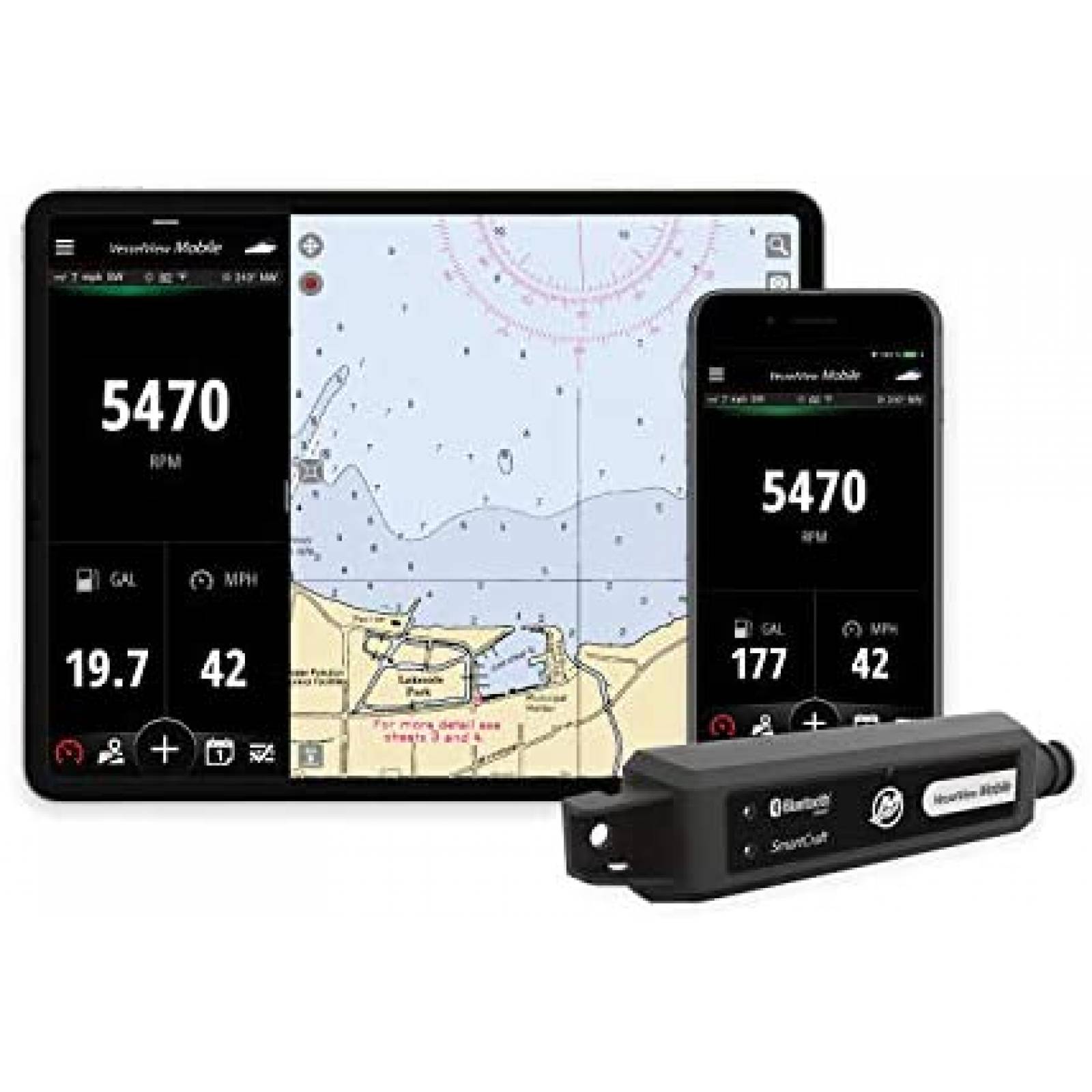 Sistema de Navegación Mercury Digital Conexión con Celular 
