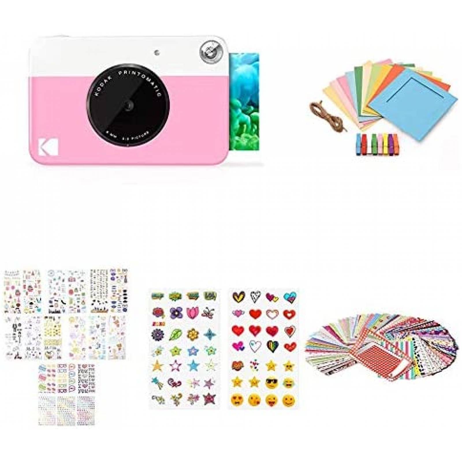 Cámara Instantánea Zink Digital Todo en Uno 2" x 3" -Rosa