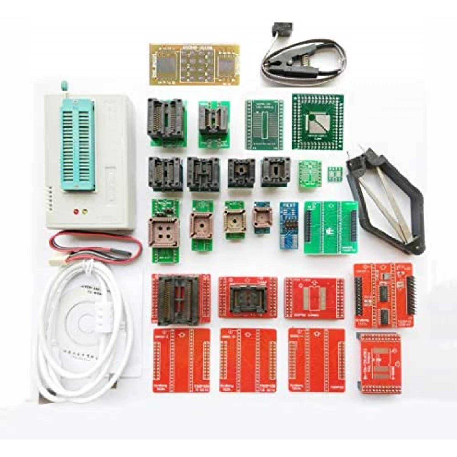 Programador de chip SETCTOP TL866II Plus 27 Adaptador Socket