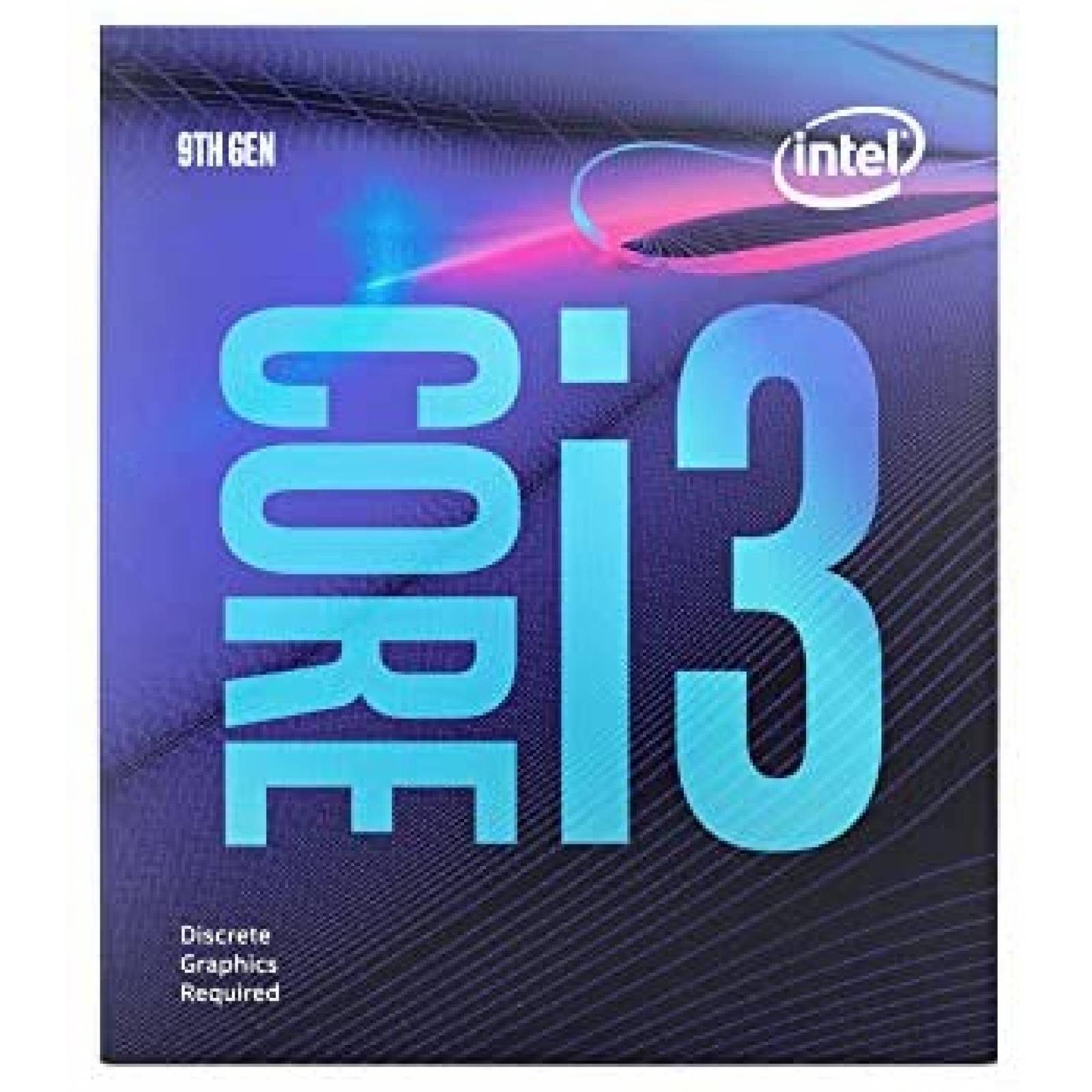 Procesador Intel Core i3-9100F 4.2 GHz LGA1151 -Azul