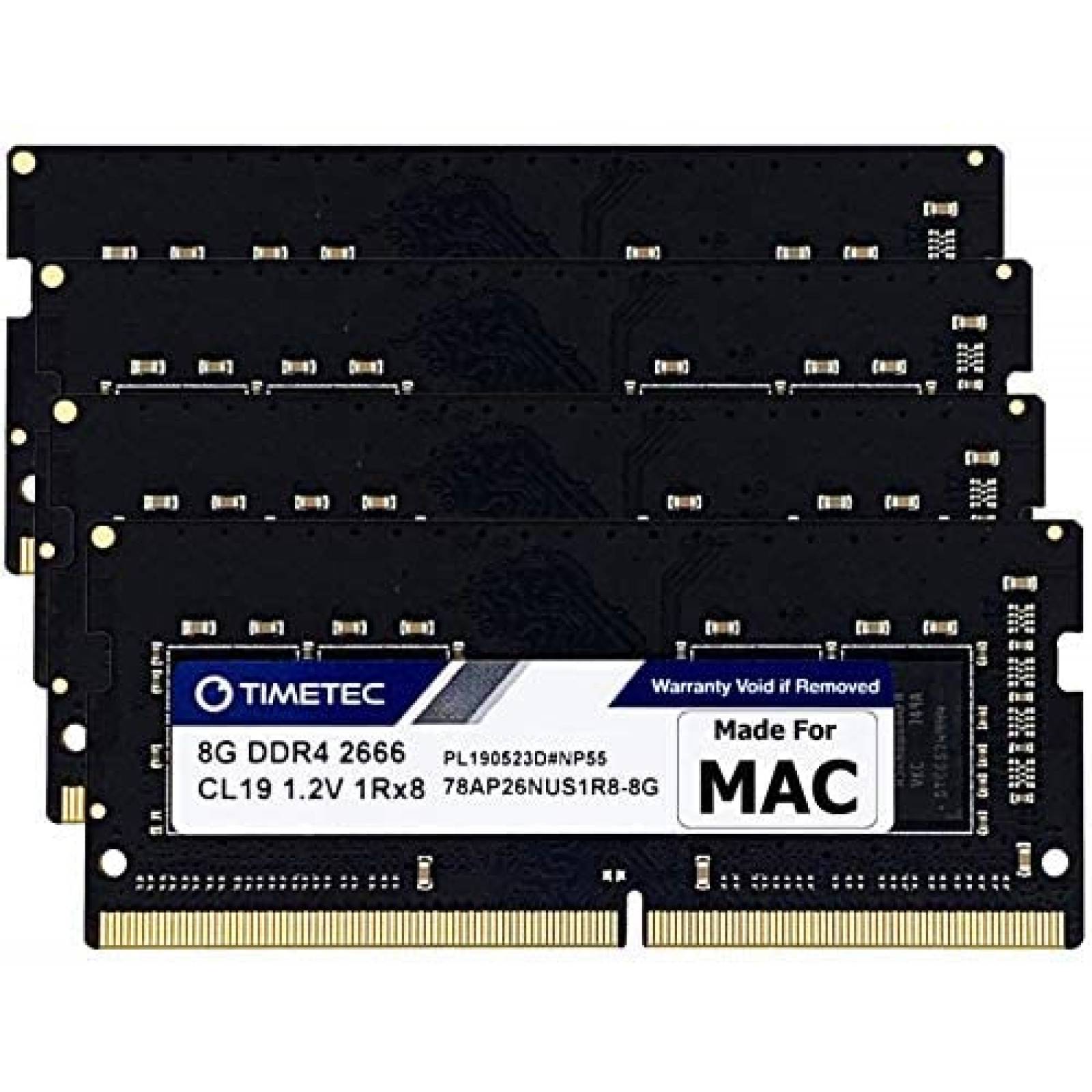 Kit de Memorias RAM Timetec Hynix IC 4 Pzs de 8GB Cada Una 
