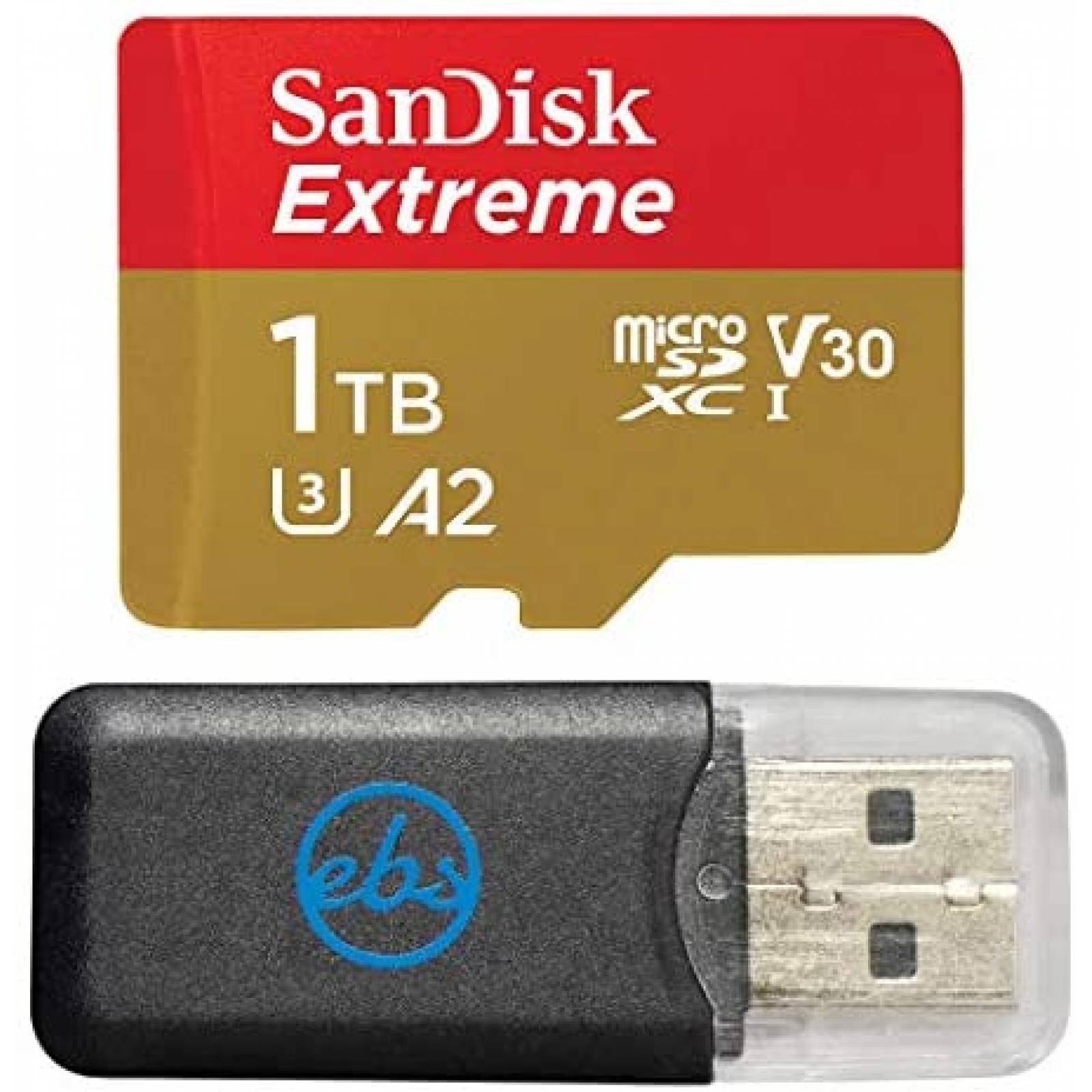 Tarjeta de Memoria SanDisk 1TB Extreme MicroSD con Adaptador 