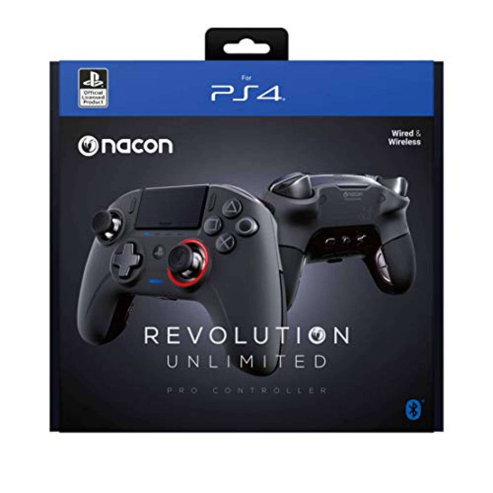 Control Gamer NACON Esports Revolution inalámbrico -negro 