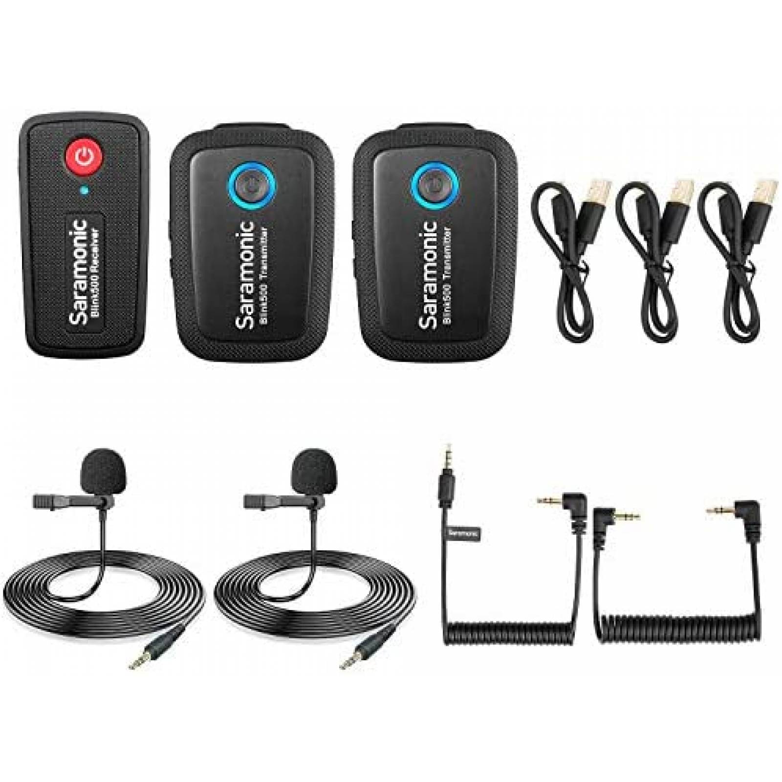 Sistema de micrófono Saramonic Blink500 B2 inalámbrico