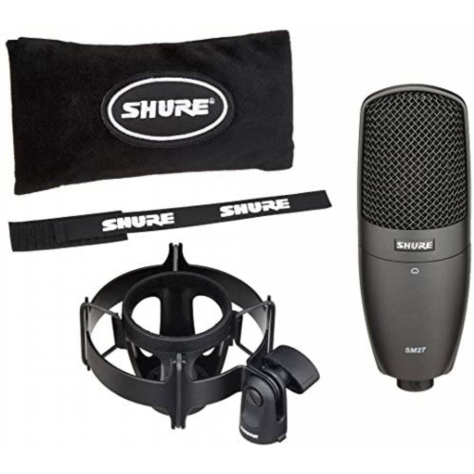 Microfono Condensador Shure SM27 A32M 150 Ohm -Gris