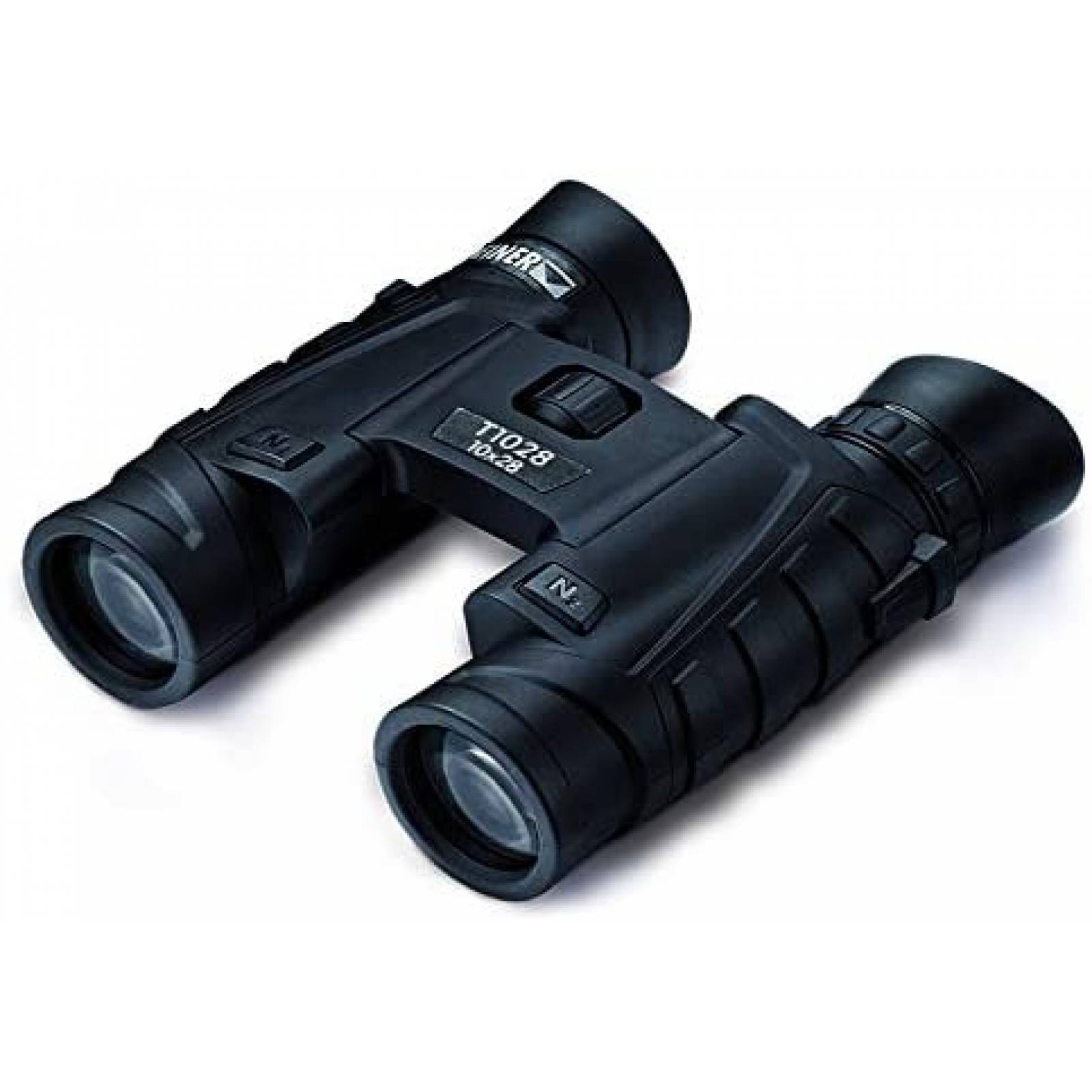 Binoculares Steiner Tactical 10x28 Durables y Ligeros -Negro 