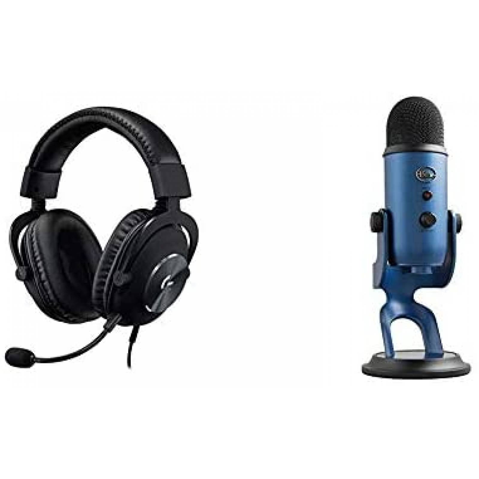 Headset Logitech G Con Microfono Blue Yeti USB -Negro/Auzl