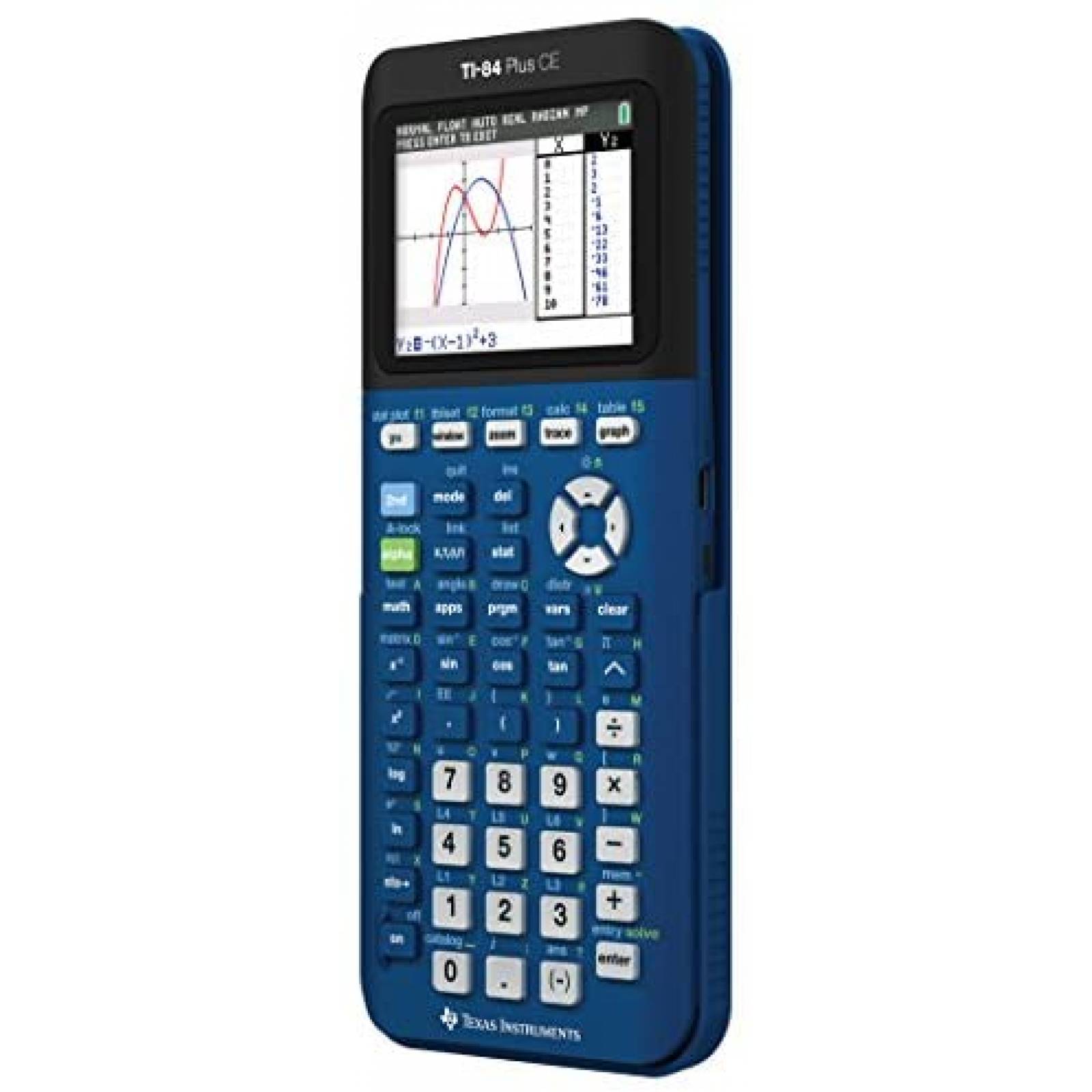 Calculadora Gráfica Texas Instruments TI- 84 Plus -Azul 
