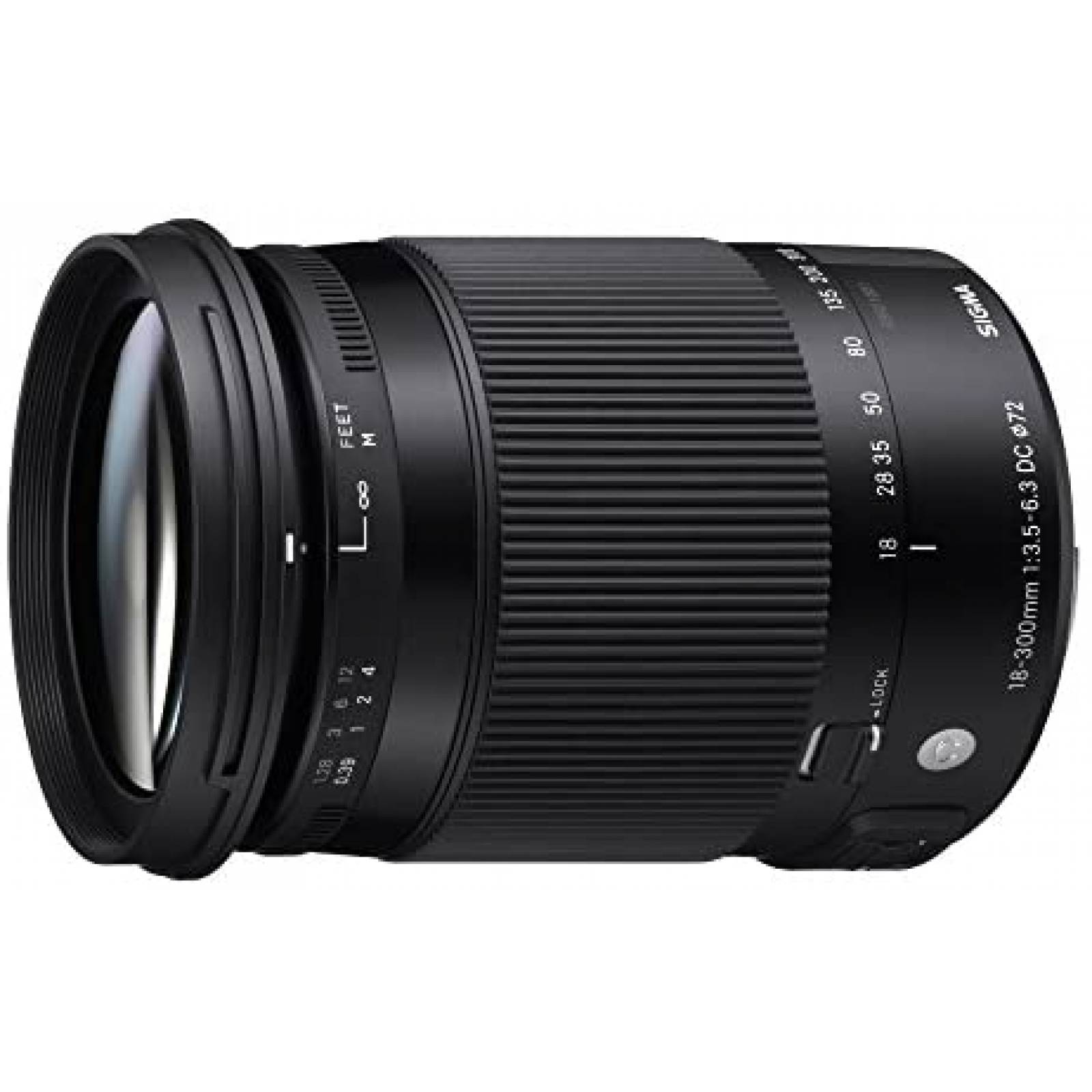 Lente de Cámara Sigma 886306 18-300mm para Nikon -Negro