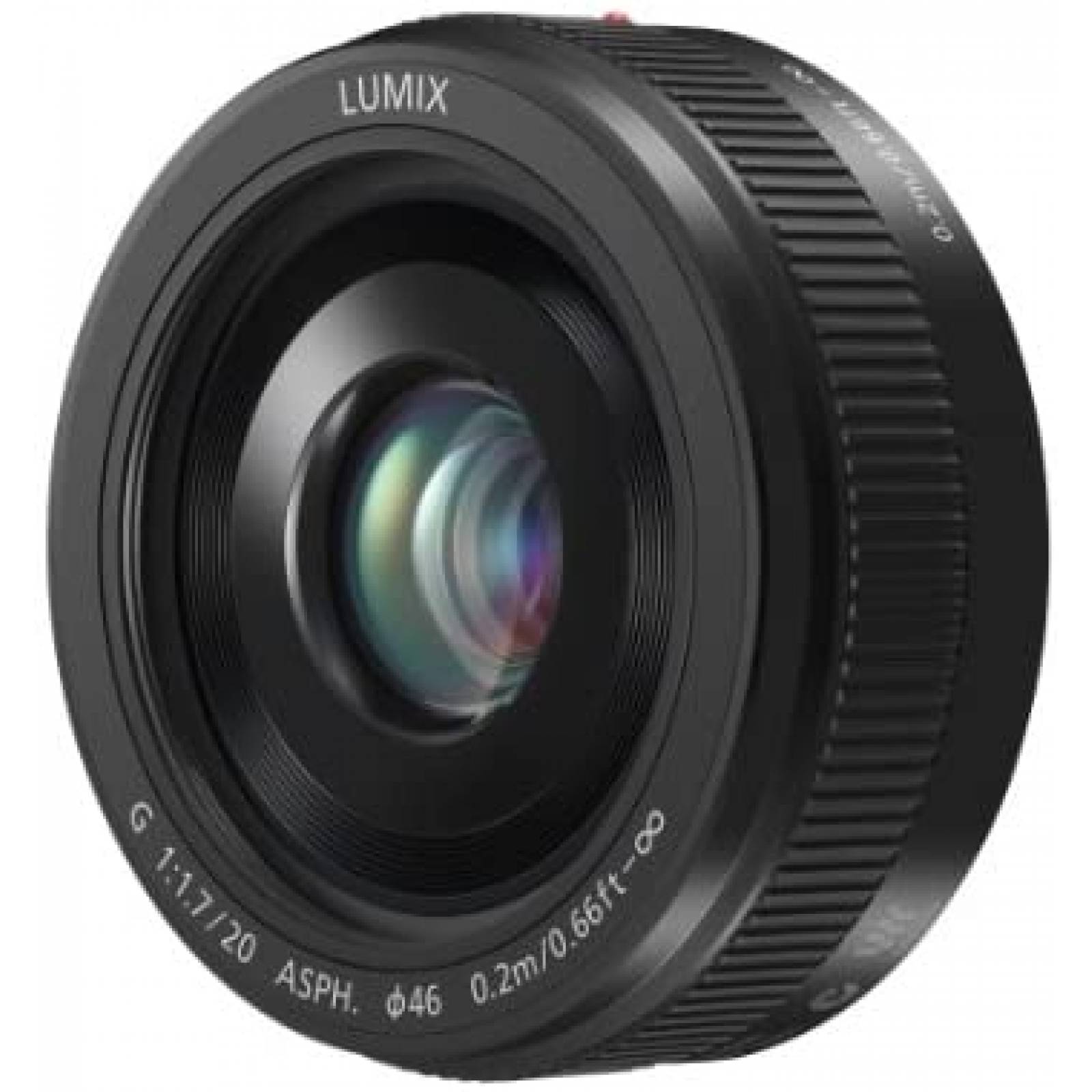 Lente PANASONIC LUMIX G II 20MM, F1.7 Mirrorless -Negro 