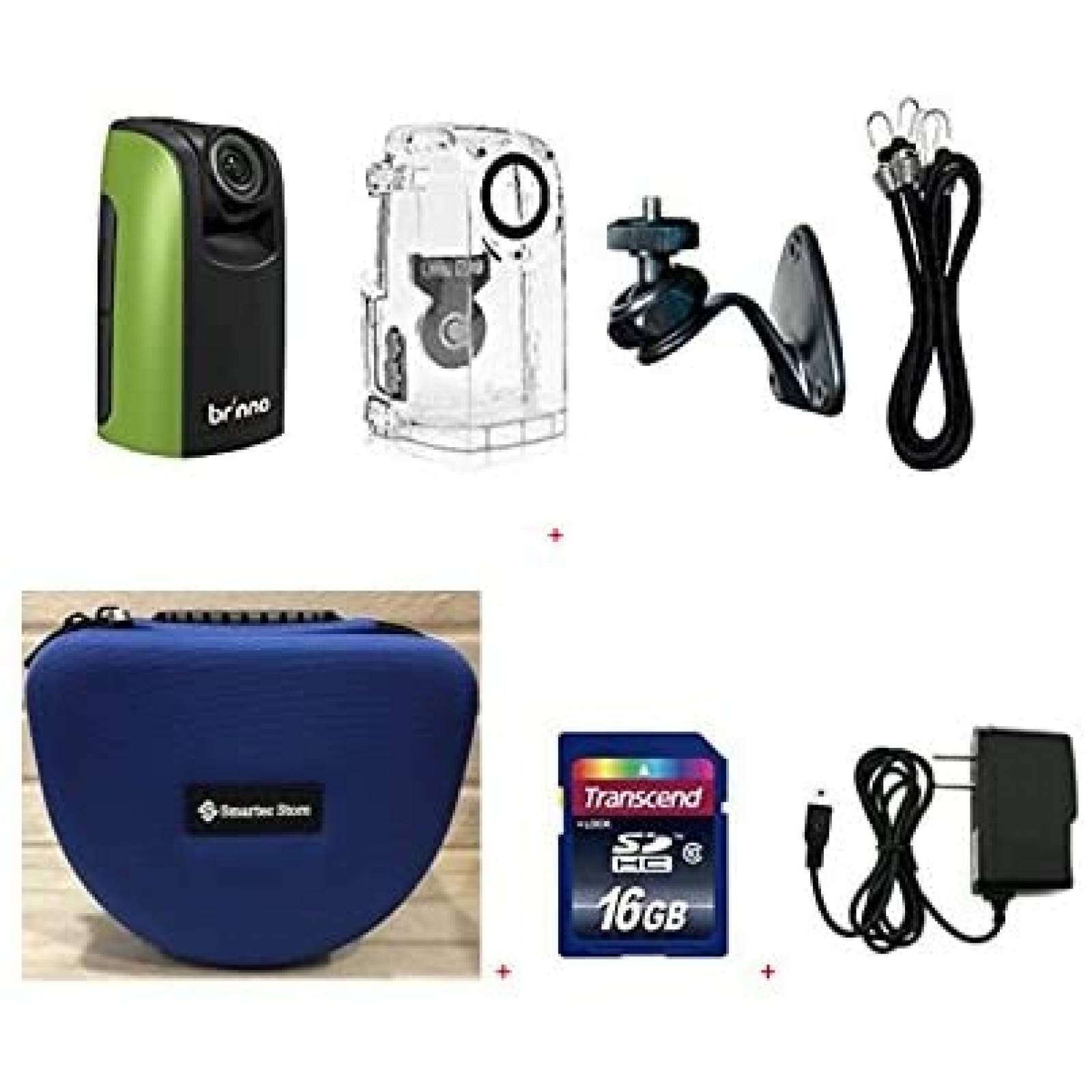 Paquete de cámara Brinno BCC100 bolsa de cámara+Kit -Negro 