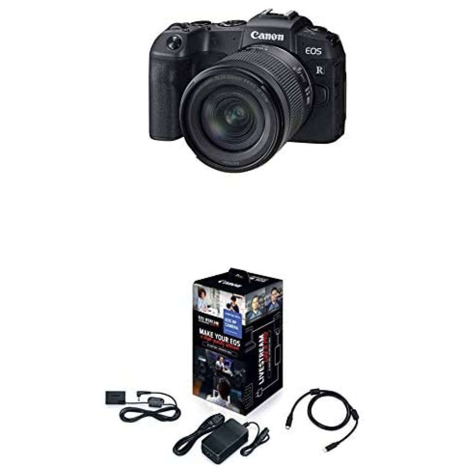 Cámara Canon EOS RP Kit Lente Intercambiable -Negro 
