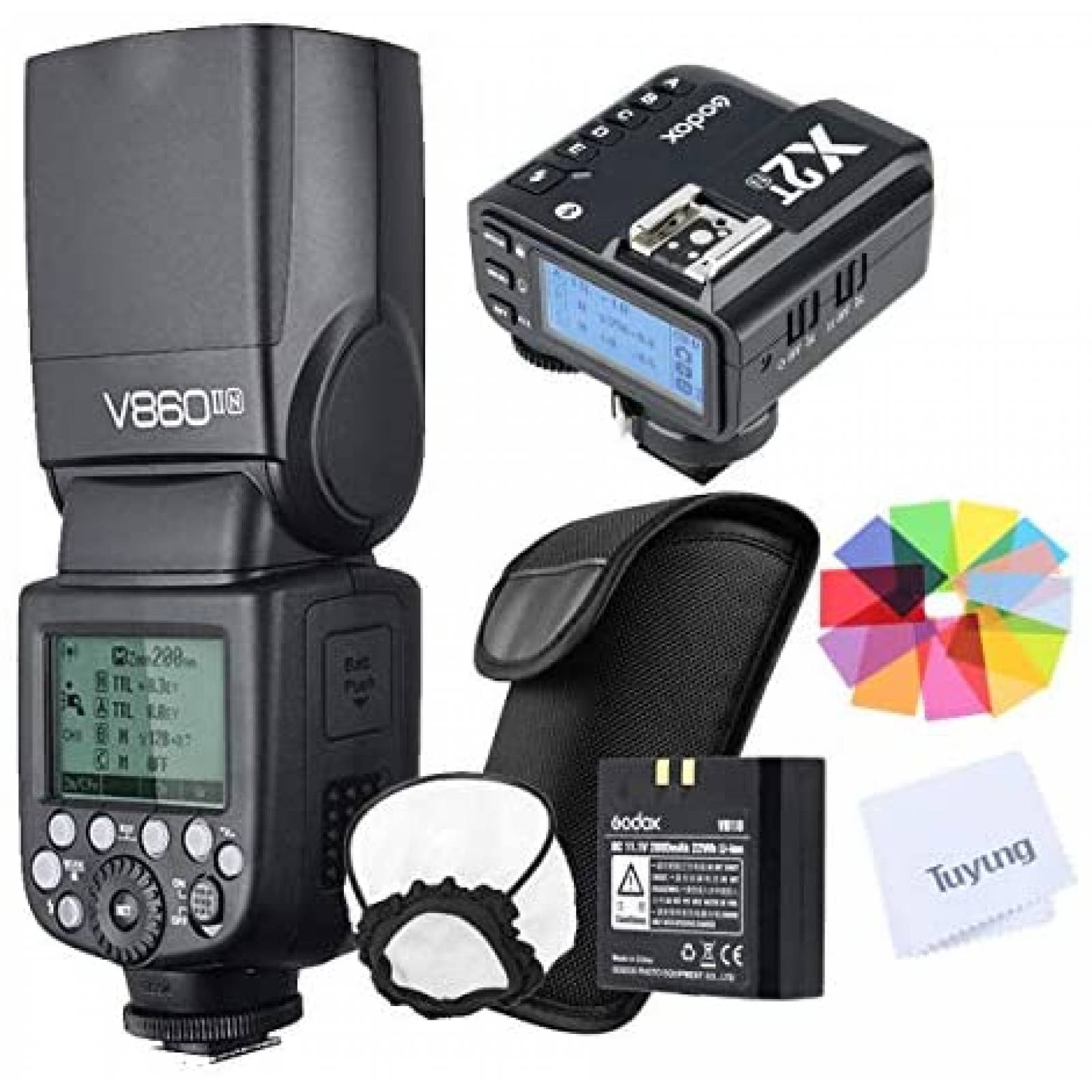 Flash Godox V860II-N 2.4G 1/8000s inalámbrico -Negro 