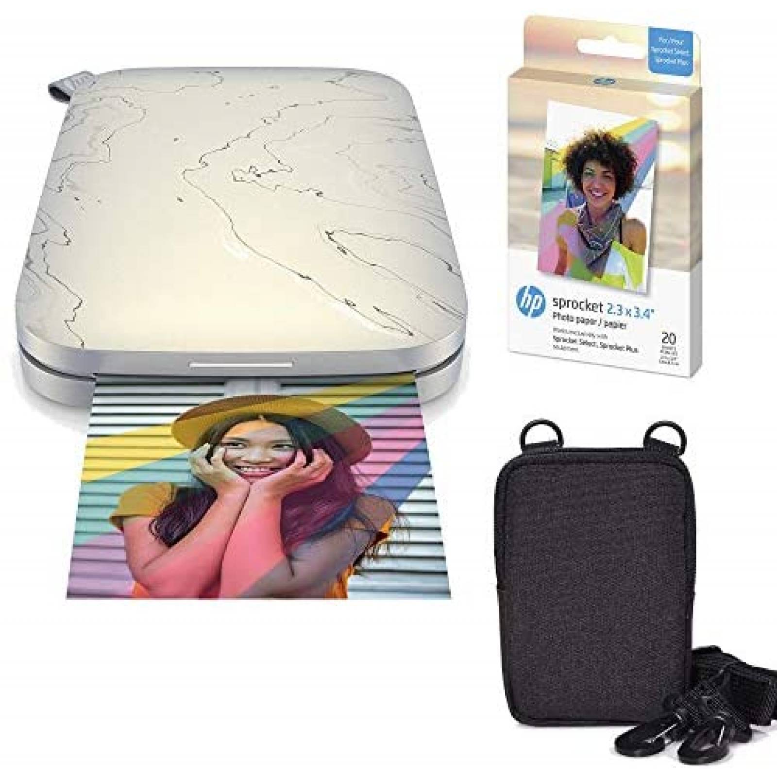 Impresora de Fotos HP Portátil Instantánea Android y IOS 
